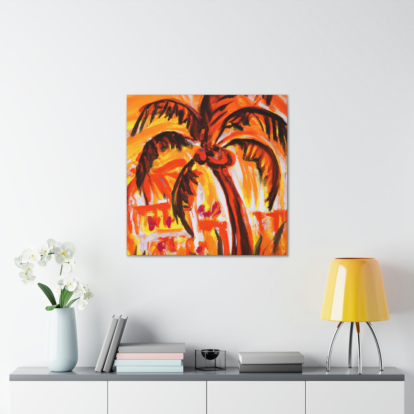 Palm in Expressionism - Canvas