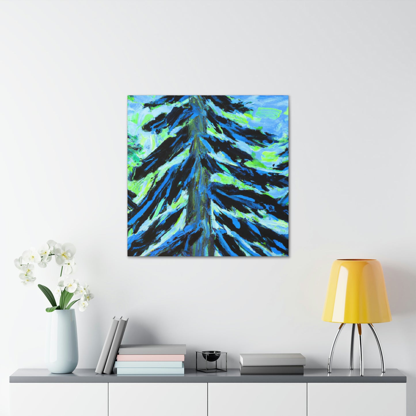 Spruce Tree Splendor - Canvas