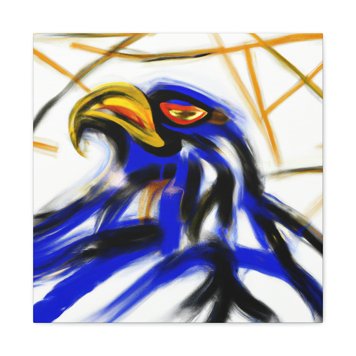 Eagle in Expressionism - Canvas