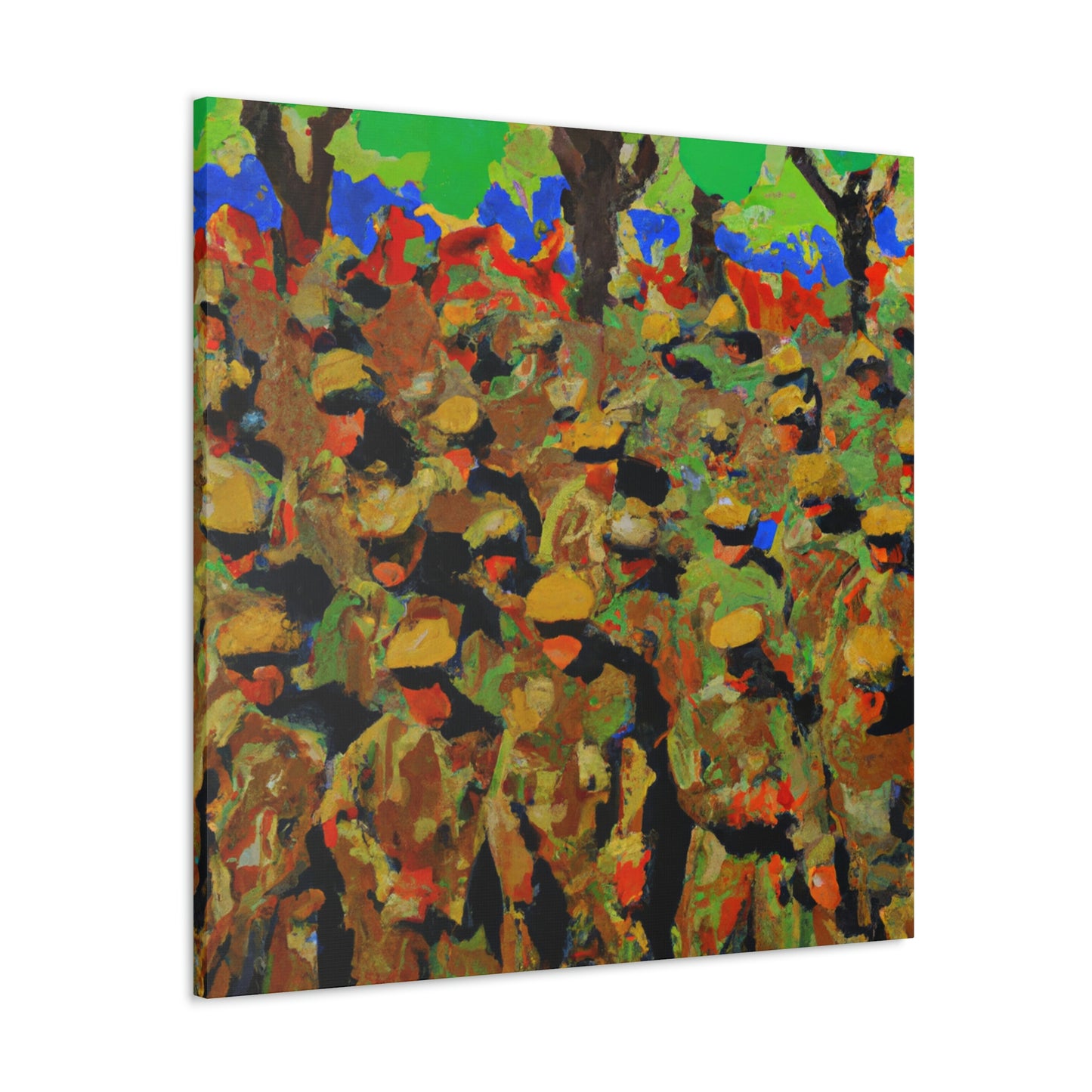 Camouflaged in Fauvism - Canvas