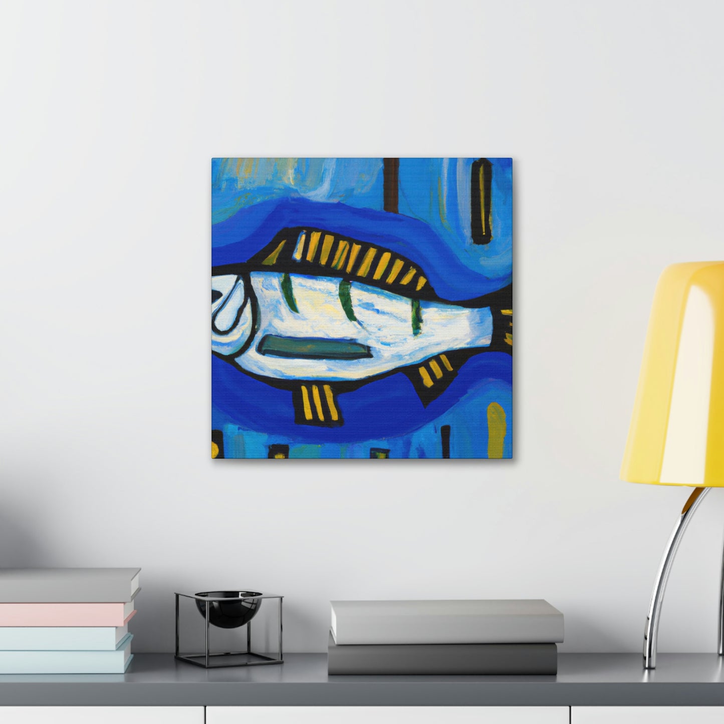 Bass in Expressionism - Canvas