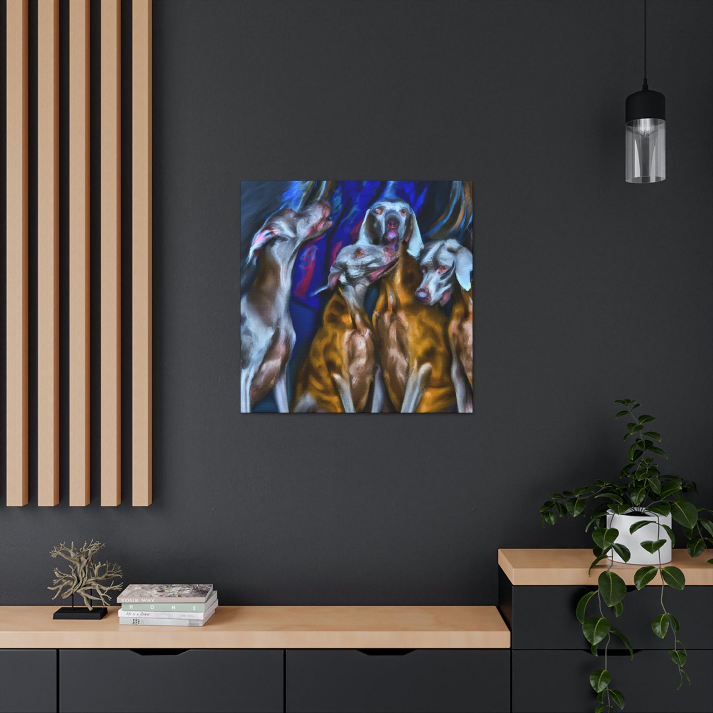 Weimaraner Surreal Wonder - Canvas