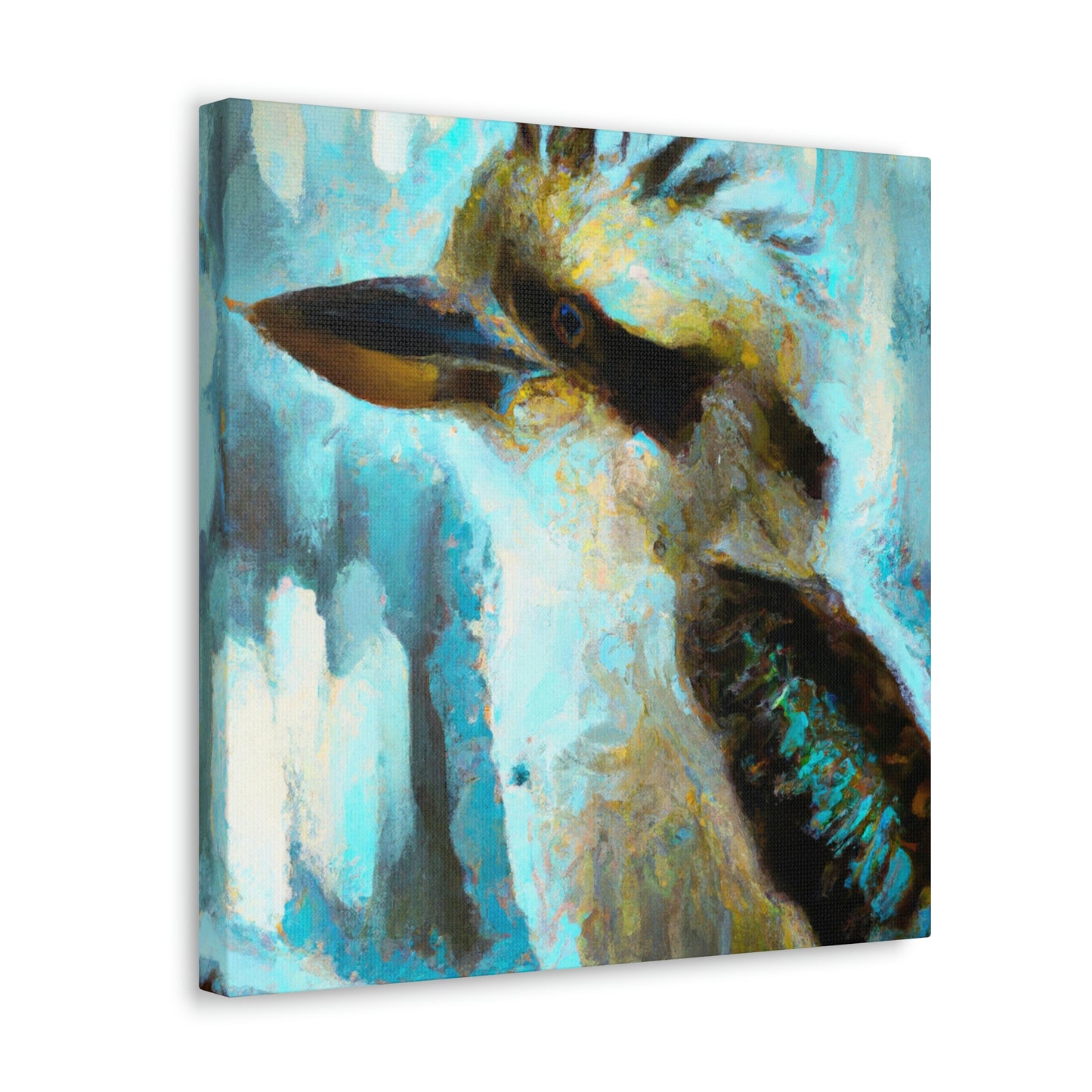 Kookaburra in Flight - Canvas