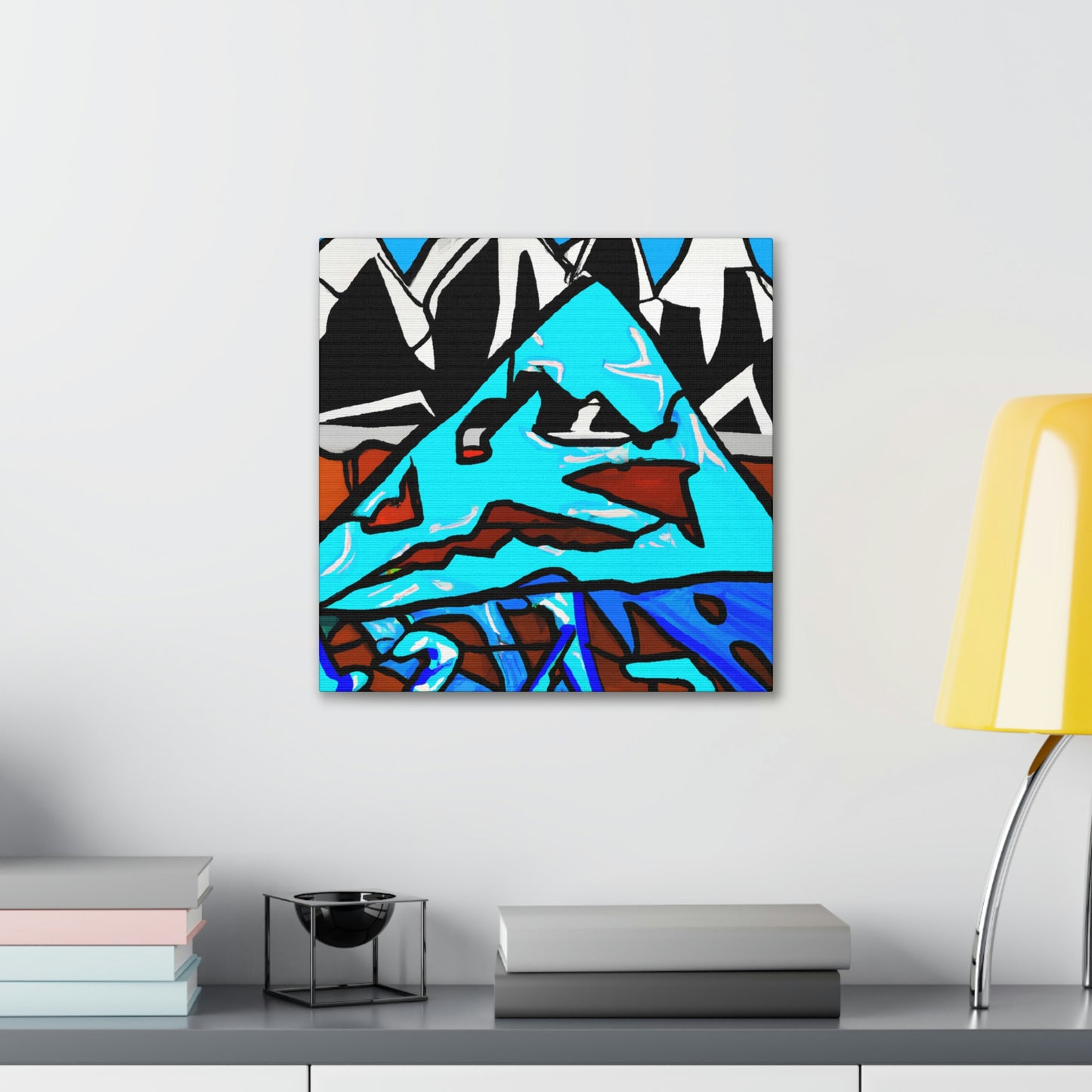 Glacial Majesty Expressed - Canvas