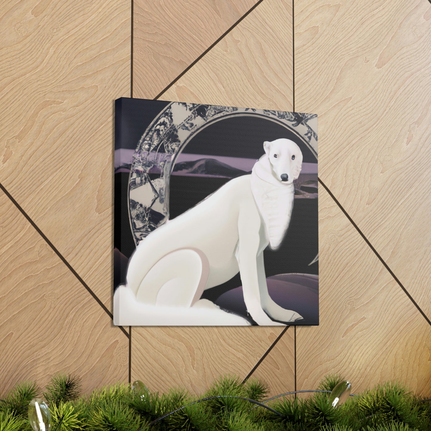 "Ermine In Echoes:1920" - Canvas