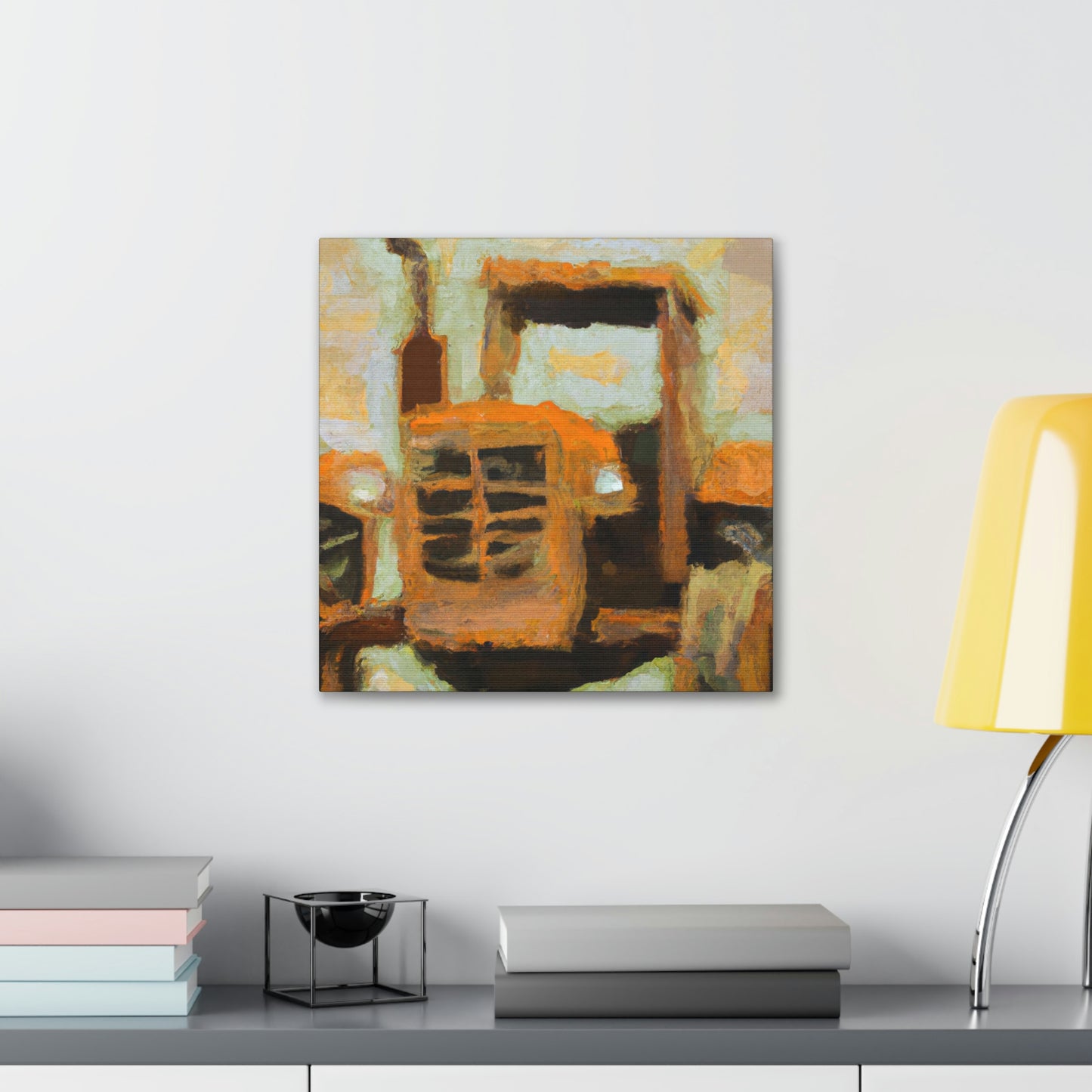 Tractor in the Wheat - Canvas