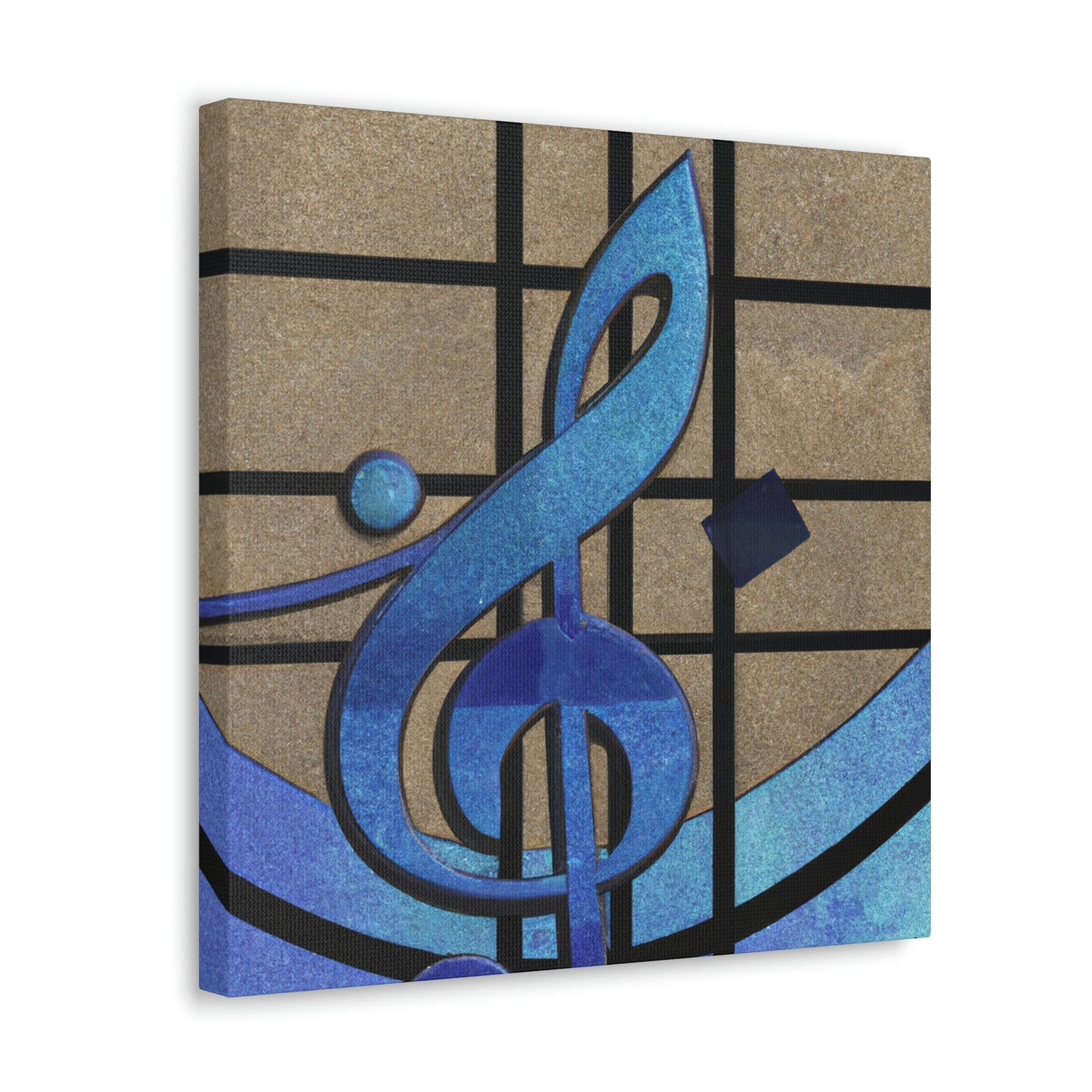 "Symphony of Melody Notes" - Canvas