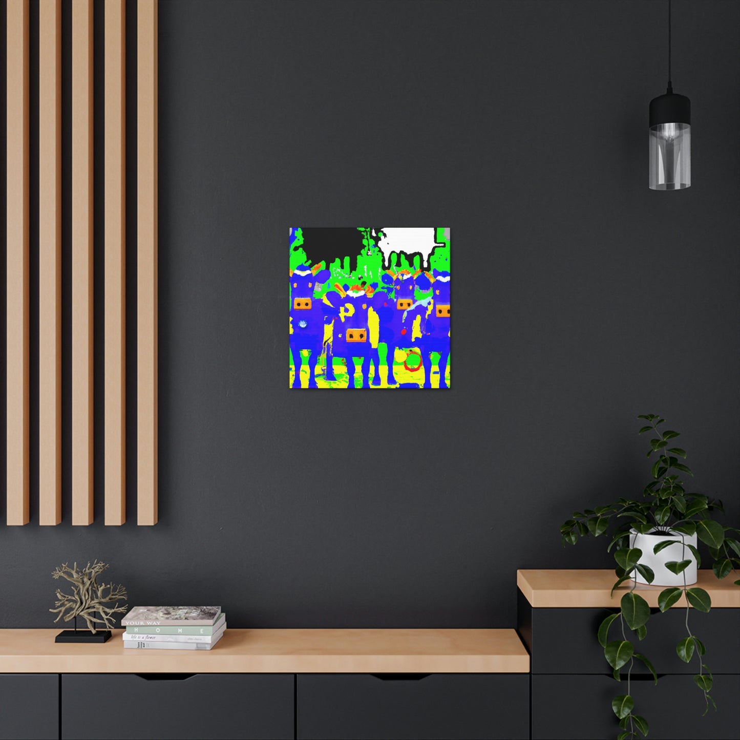 Cows in Simplicity - Canvas