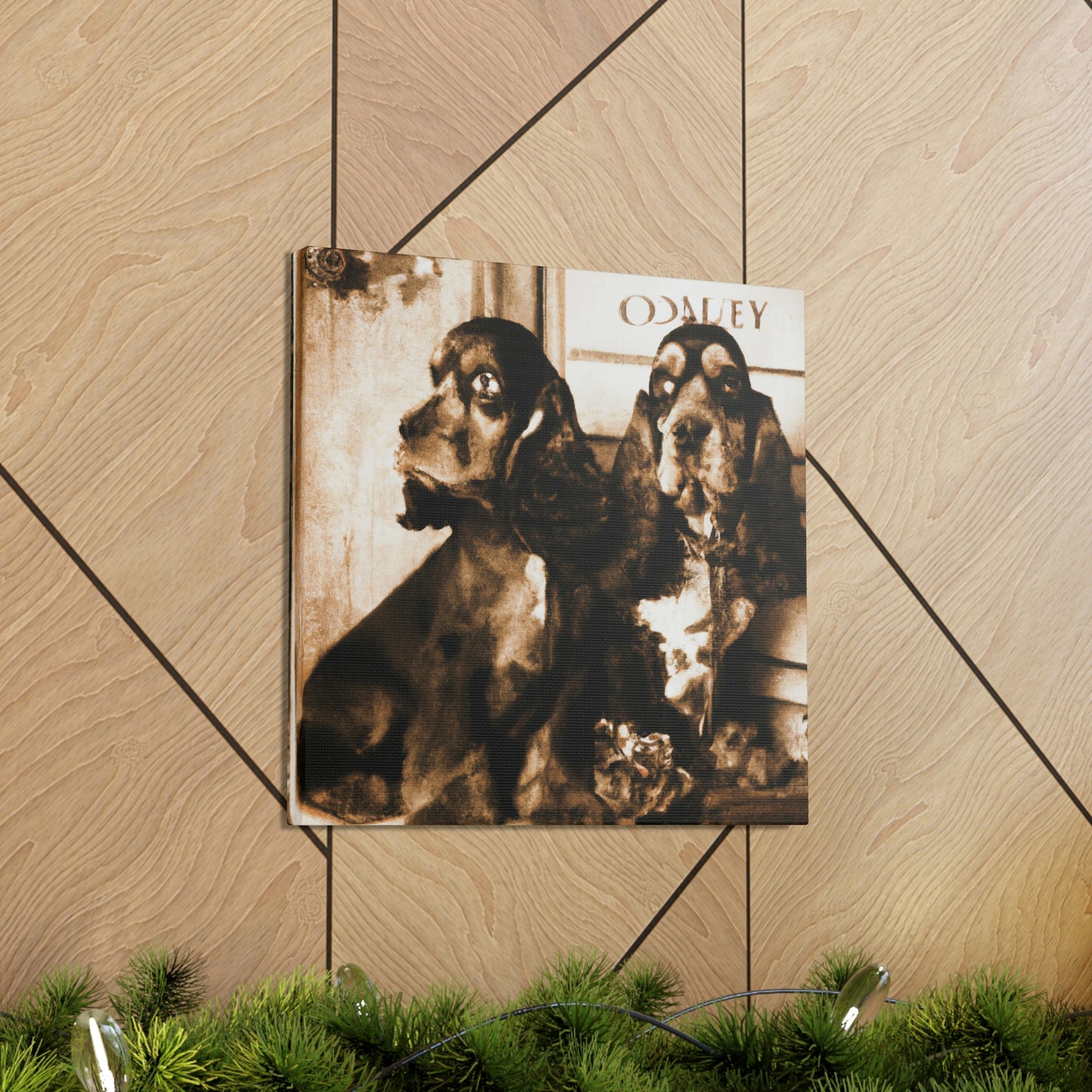 "Cocker Spaniel Deco Dream" - Canvas