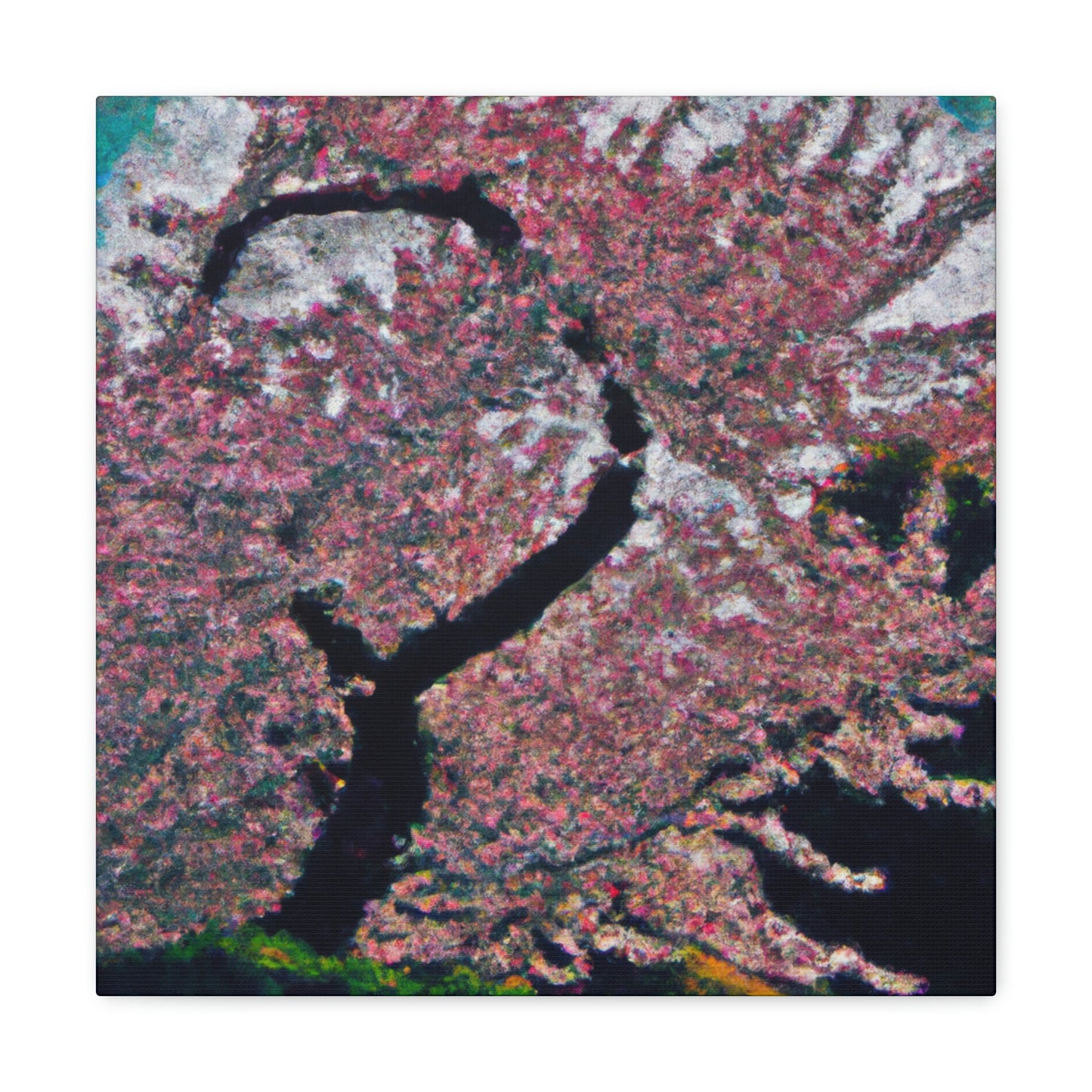 Cherry Blossom Reflection - Canvas