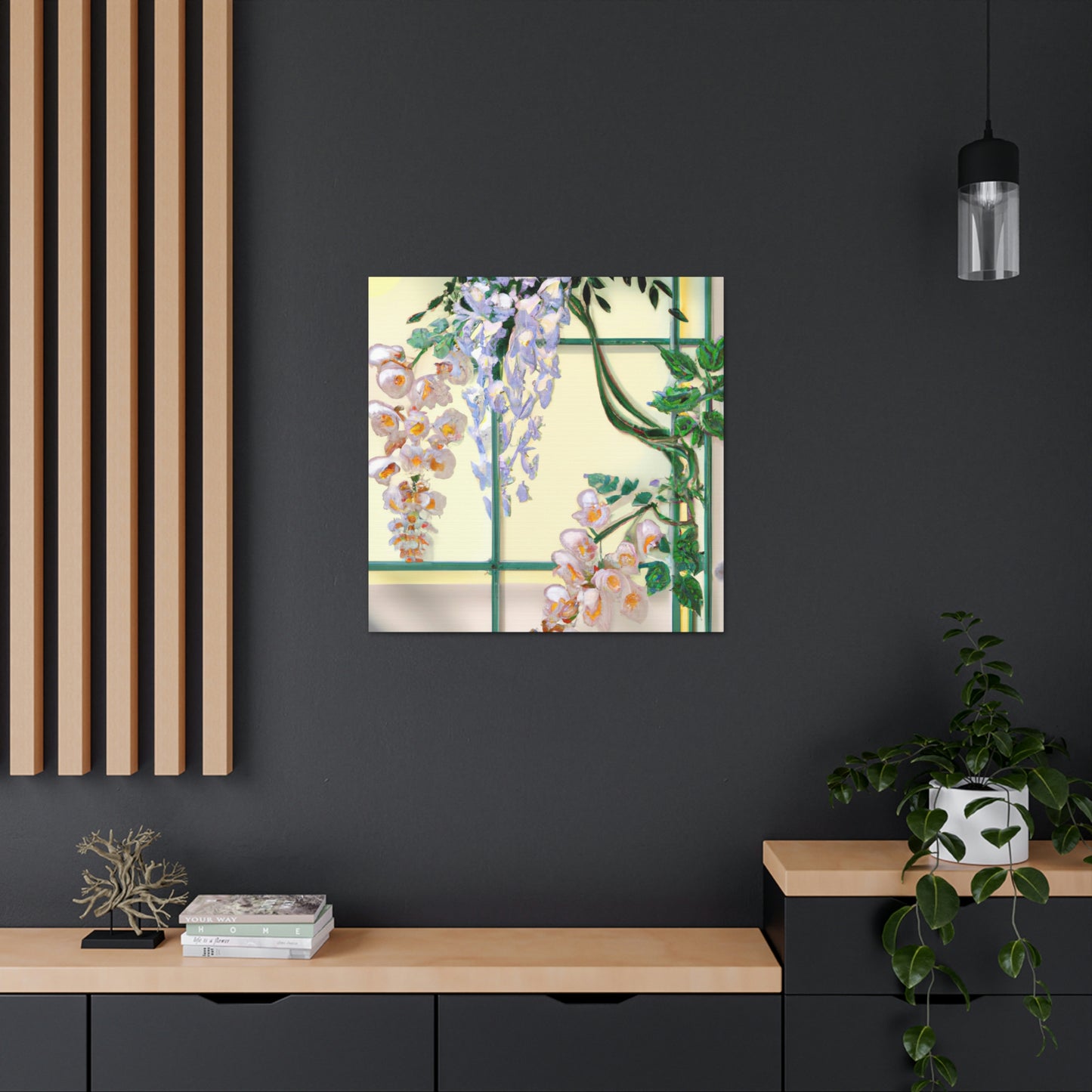 "Wisteria Wonderland Dream" - Canvas