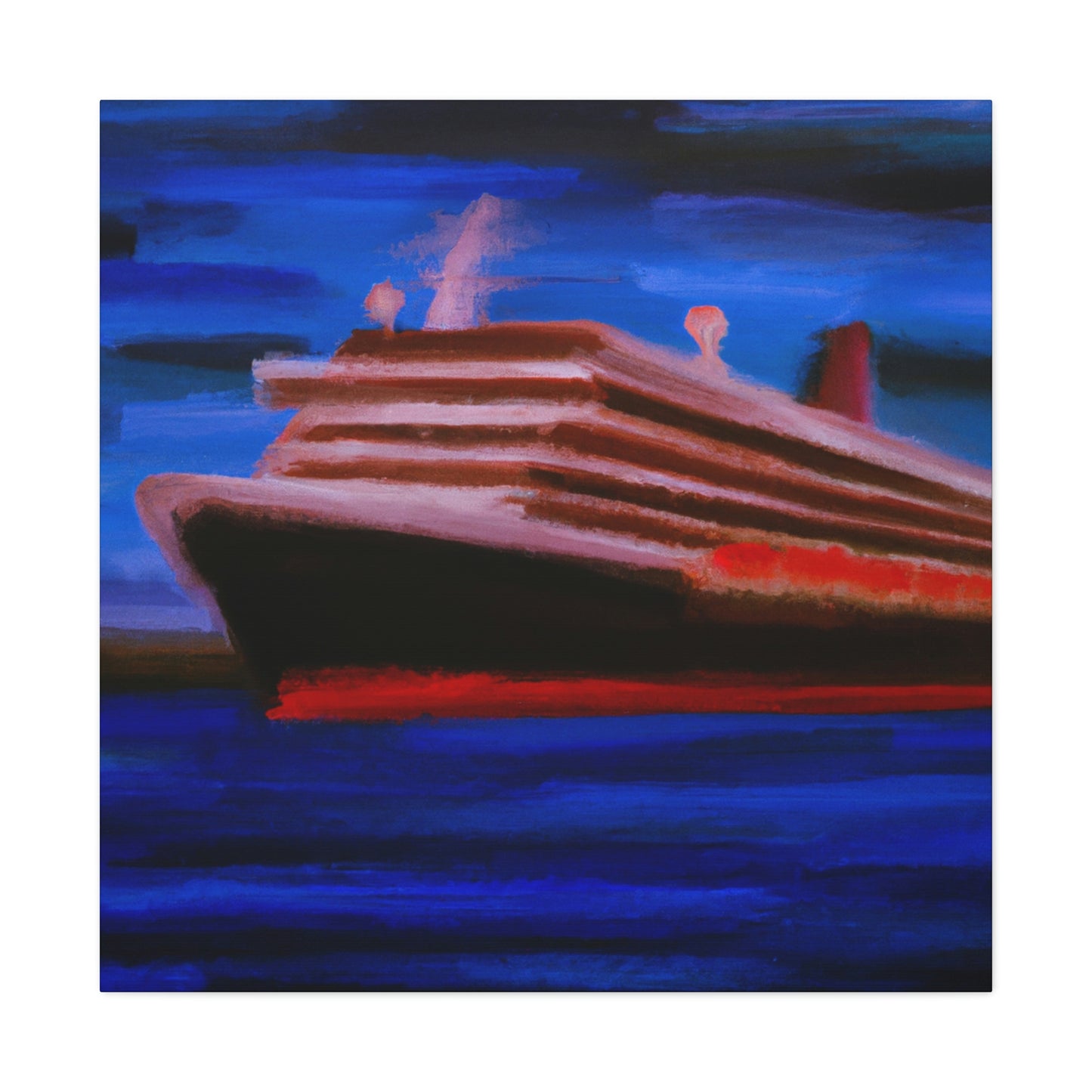 Cruise Ship Simplicity - Canvas