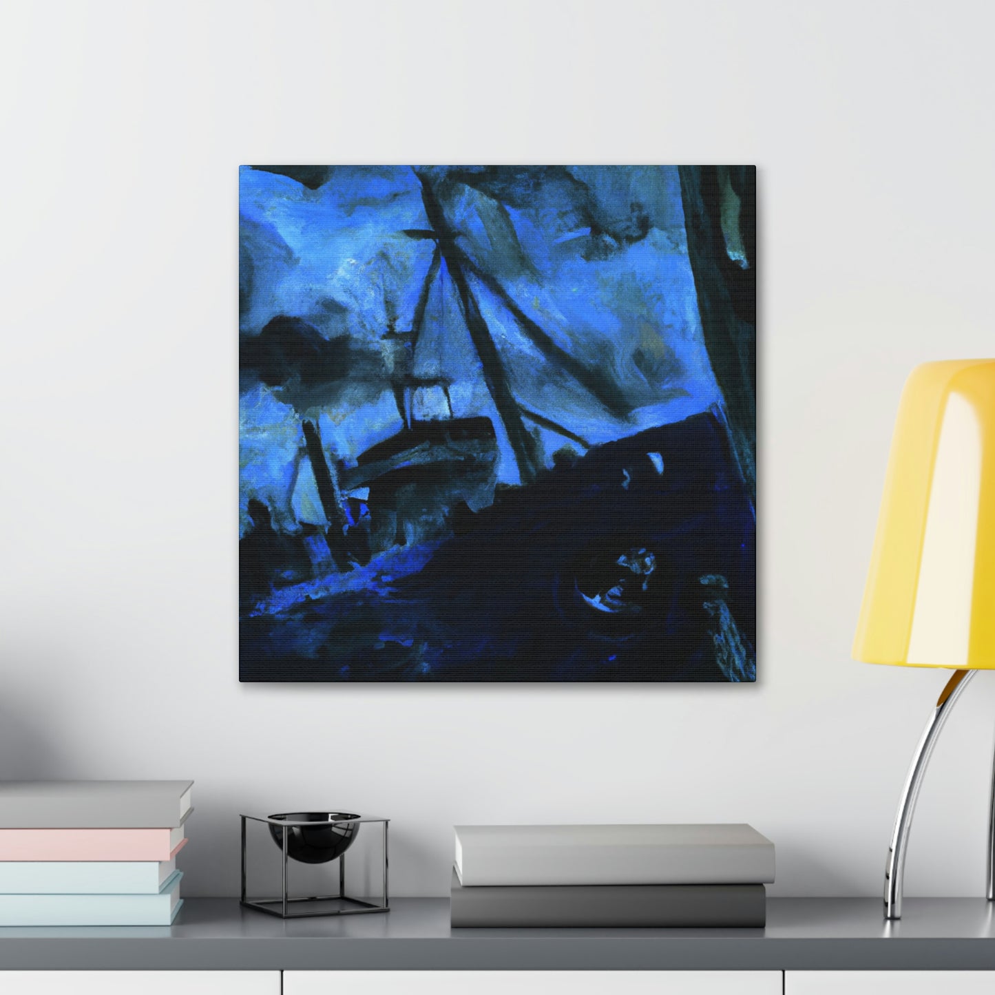 "Sea and Sails Afloat" - Canvas