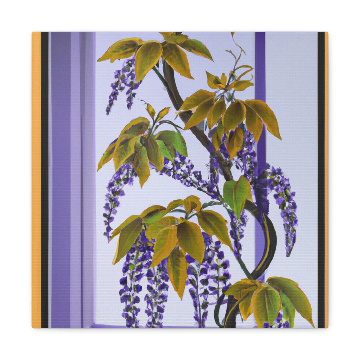 "Wisteria Illusion Splendor" - Canvas