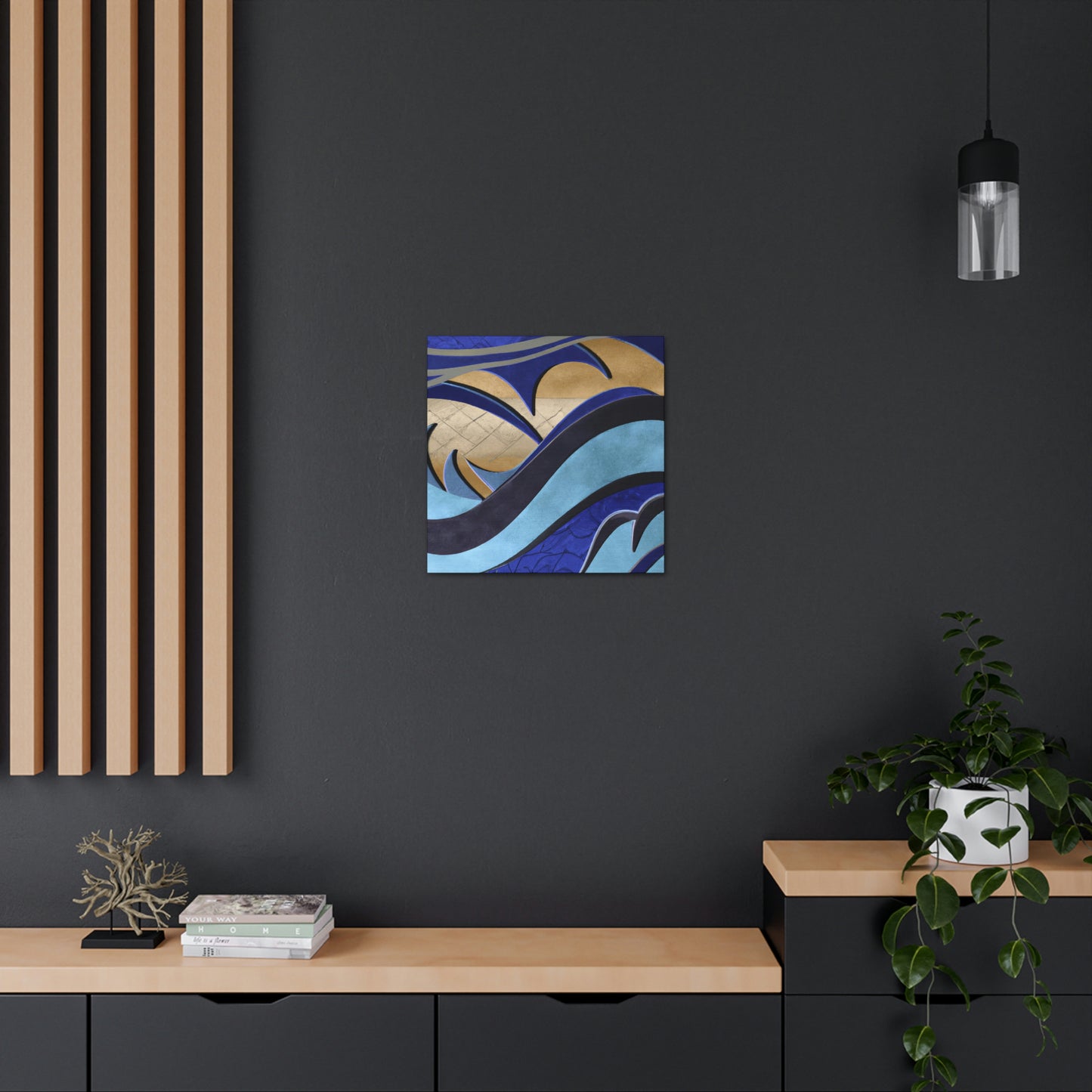 "Ocean Waves Surging On" - Canvas