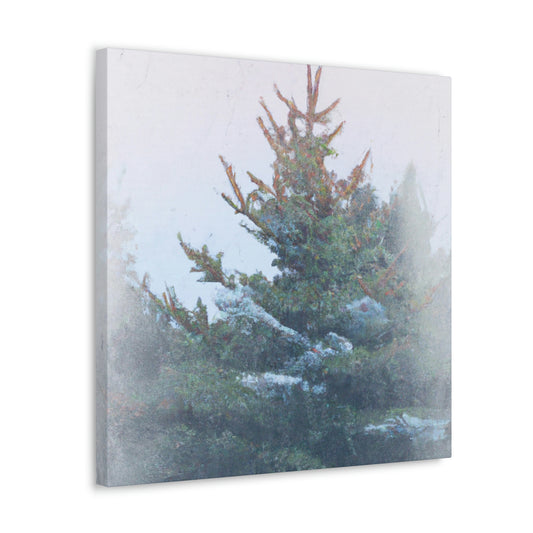 Spruce in the Woods - Canvas