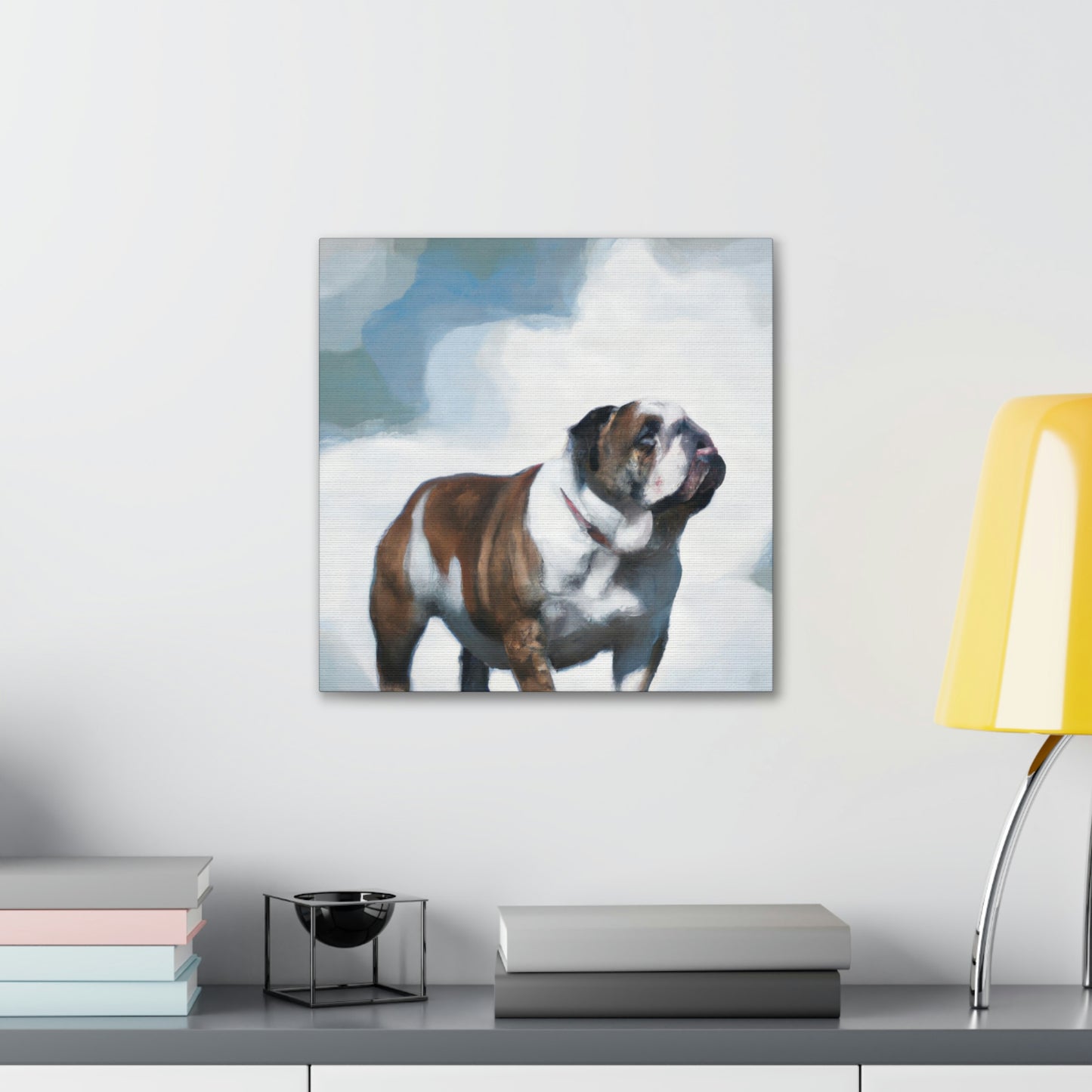 "English Bulldog Simplicity" - Canvas