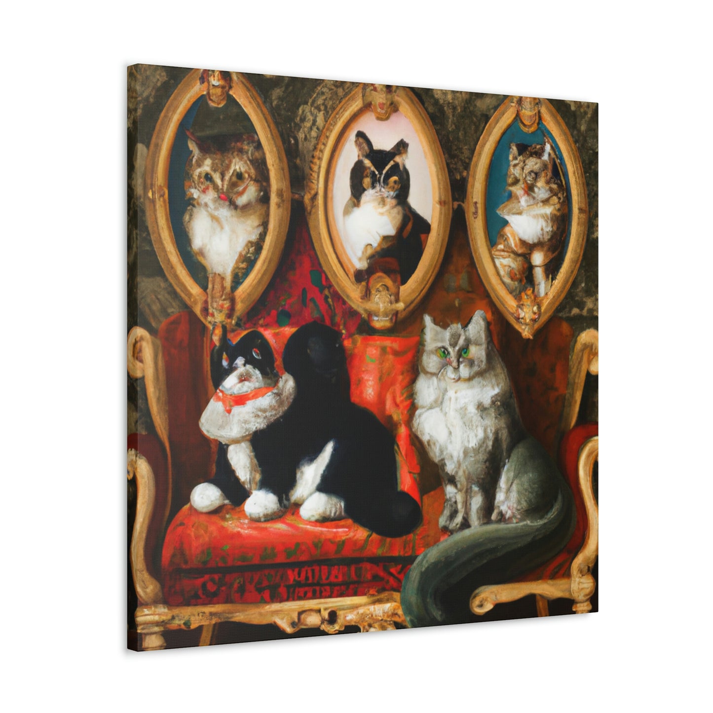 Cats in Splendor - Canvas