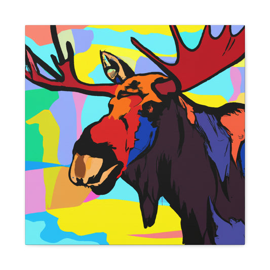 Elk in Pop Art - Canvas