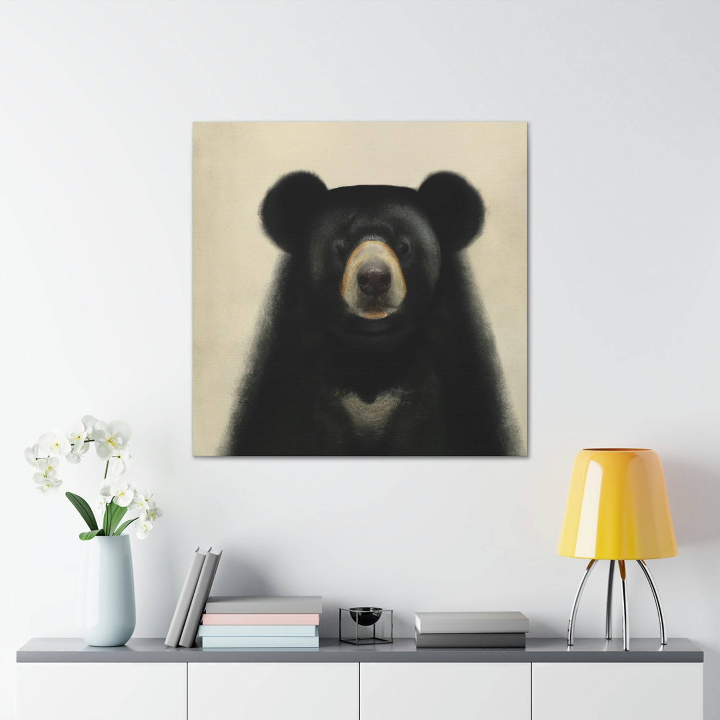 "Asiatic Black Bear Soul" - Canvas