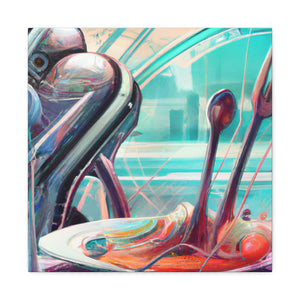 Silverware Reflection Dream - Canvas