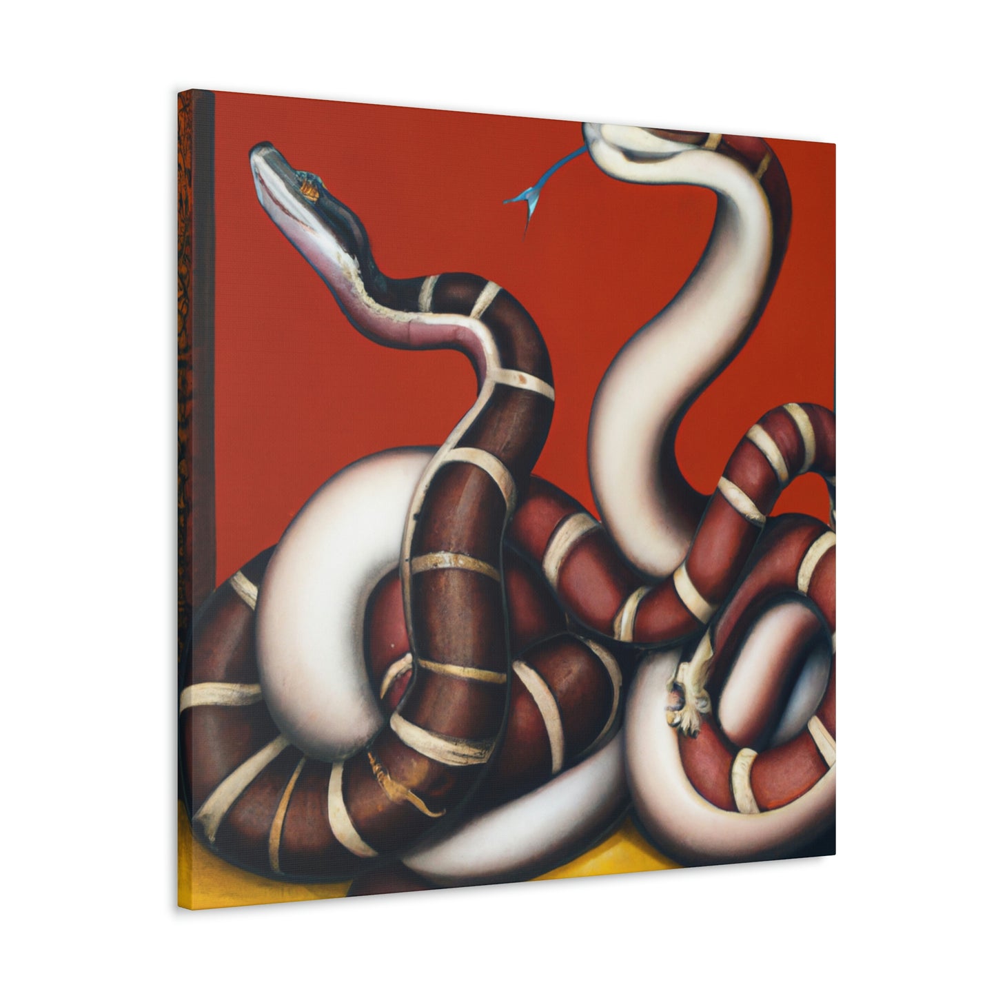 "Slithering Art Deco" - Canvas