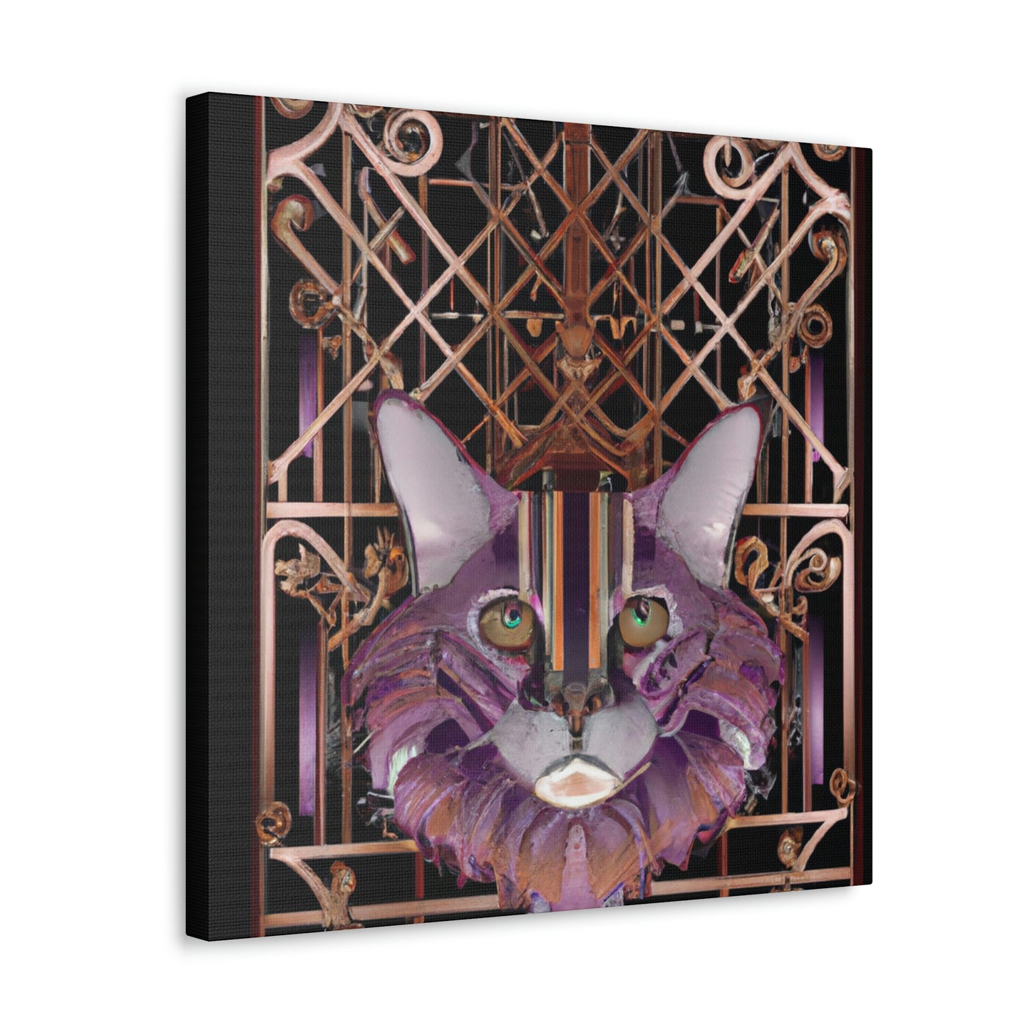 Gleaming Maine Coon - Canvas