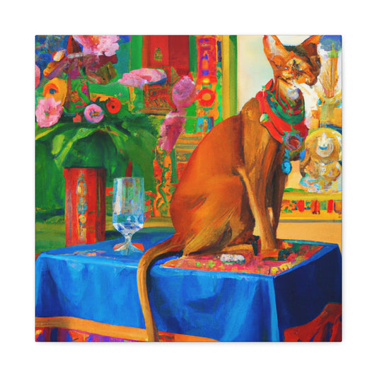 Royal Abyssinian Splendor - Canvas