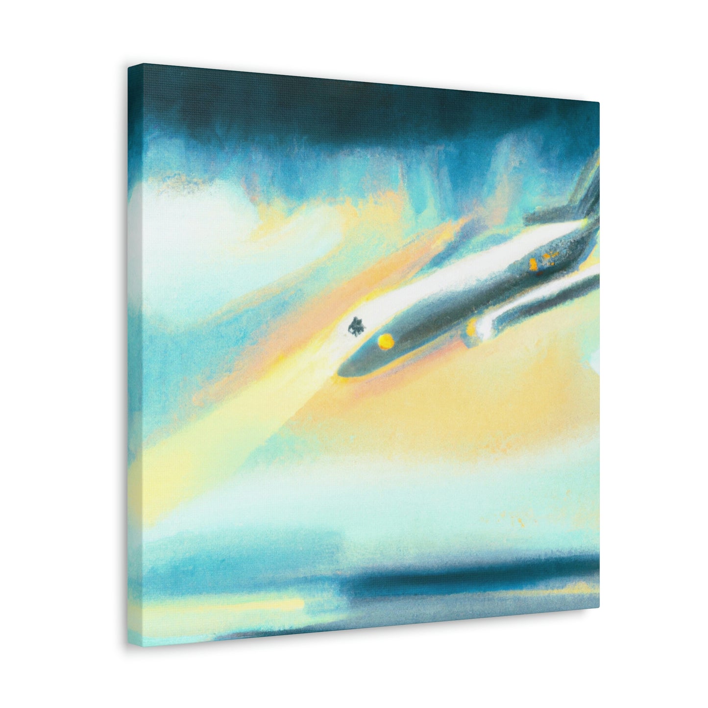 "Flight in Simplicity" - Canvas