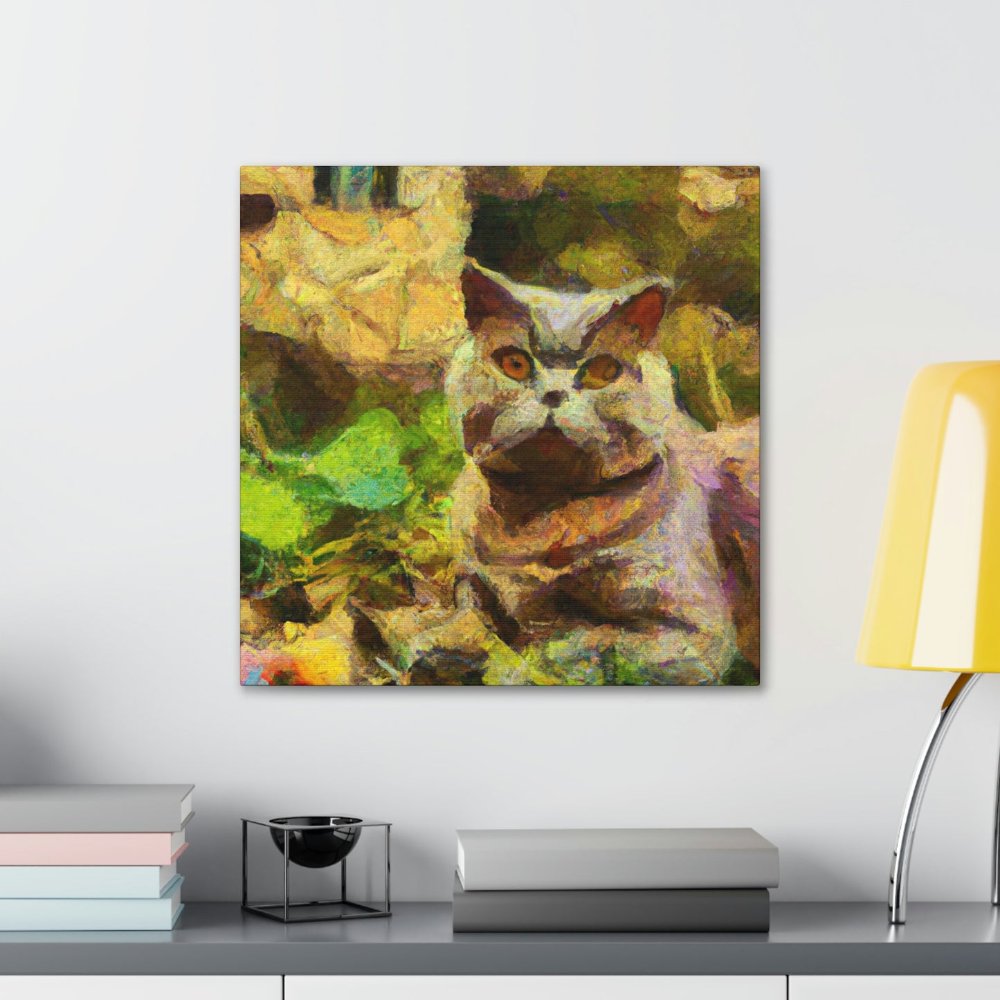 "Felines and Fauvism" - Canvas