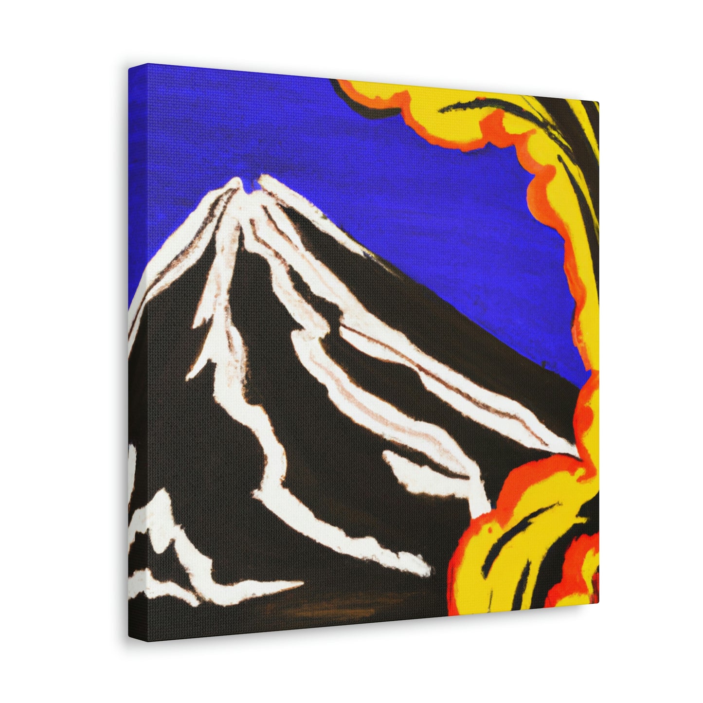 "Volcano On Fire!" - Canvas