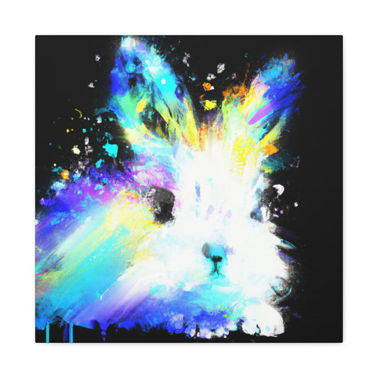 Rabbit in Fluxury - Canvas