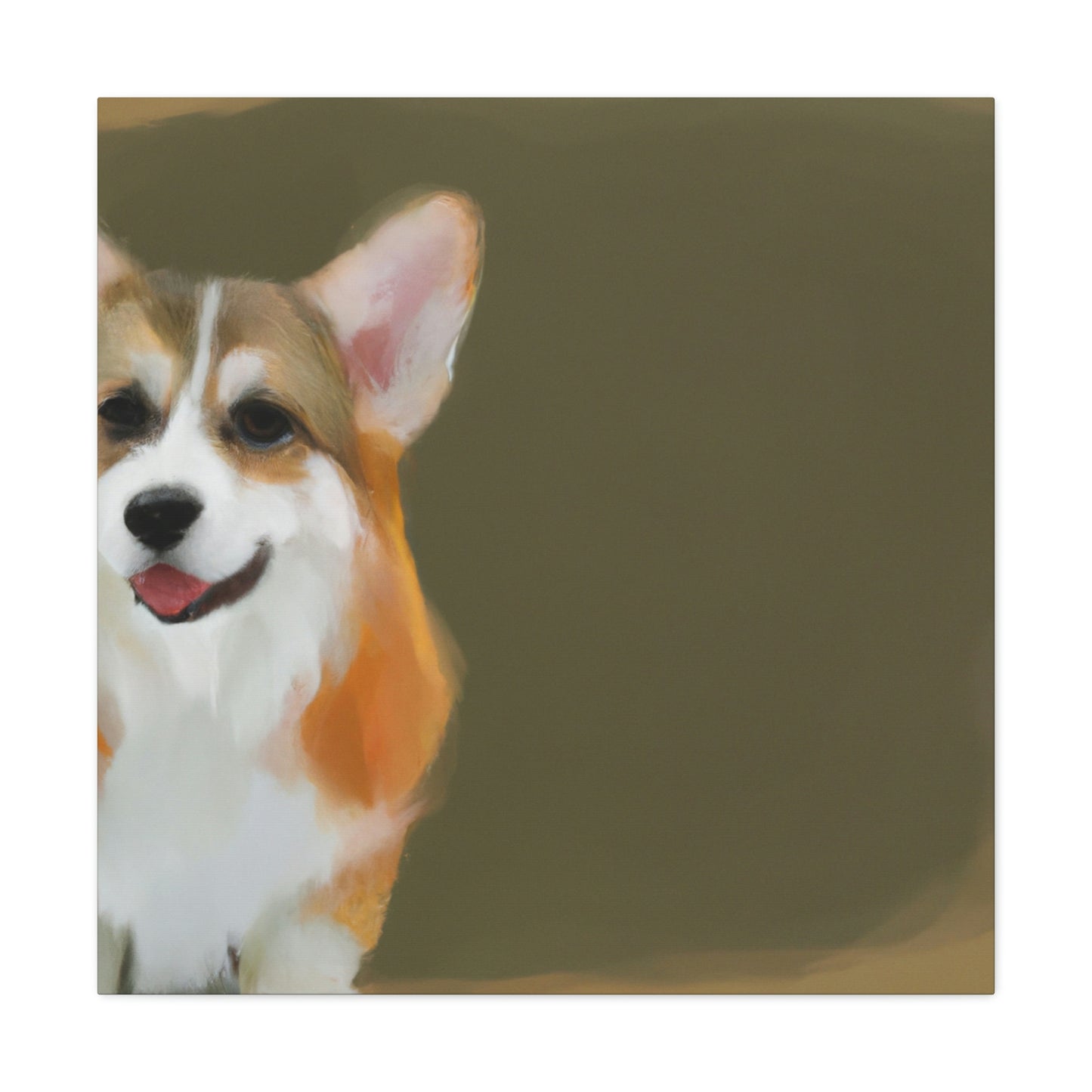 "Companionship of Corgis" - Canvas