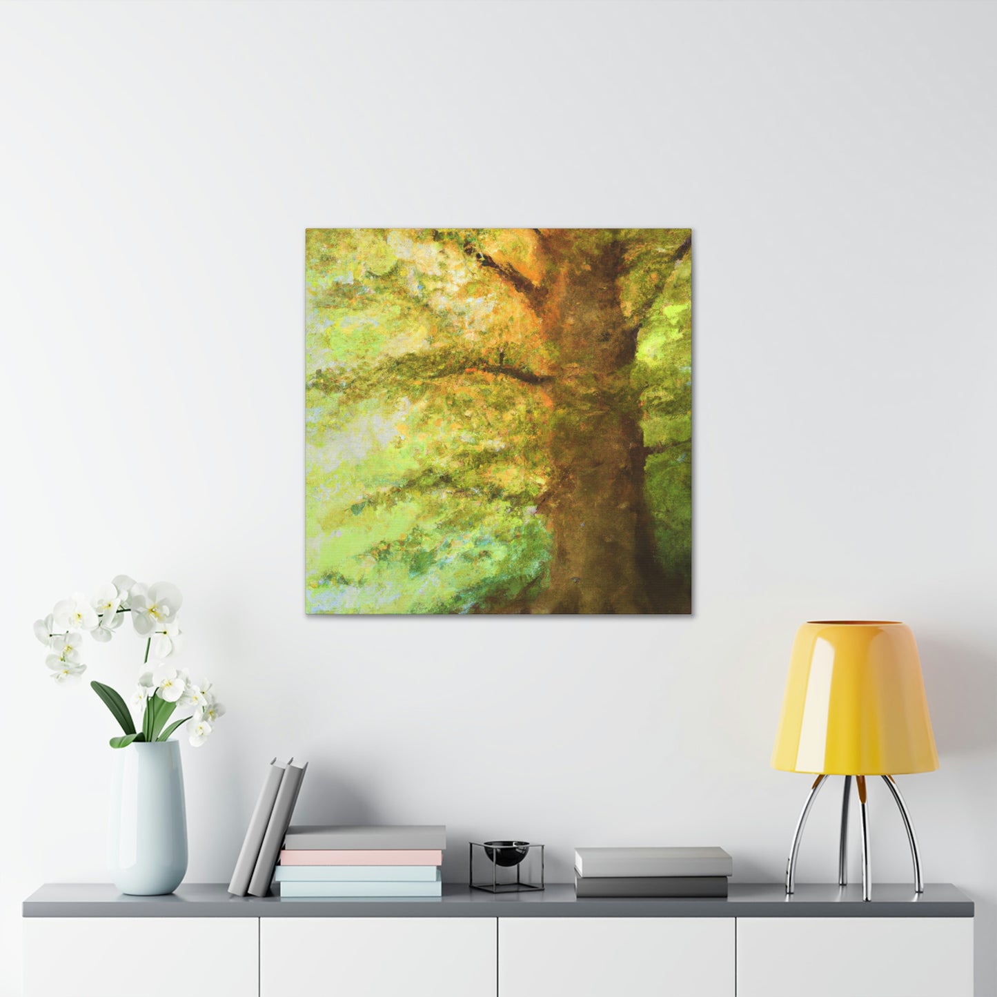 "Beech Tree Labyrinth Dream" - Canvas