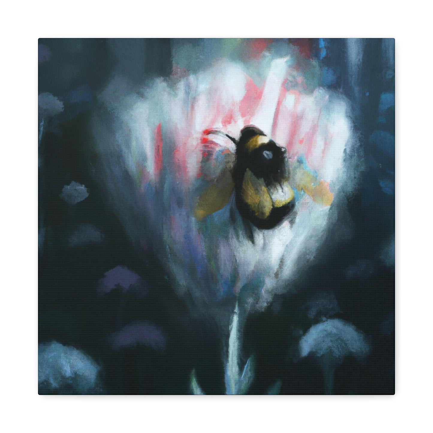 Bumblebee's Colorful Dance - Canvas