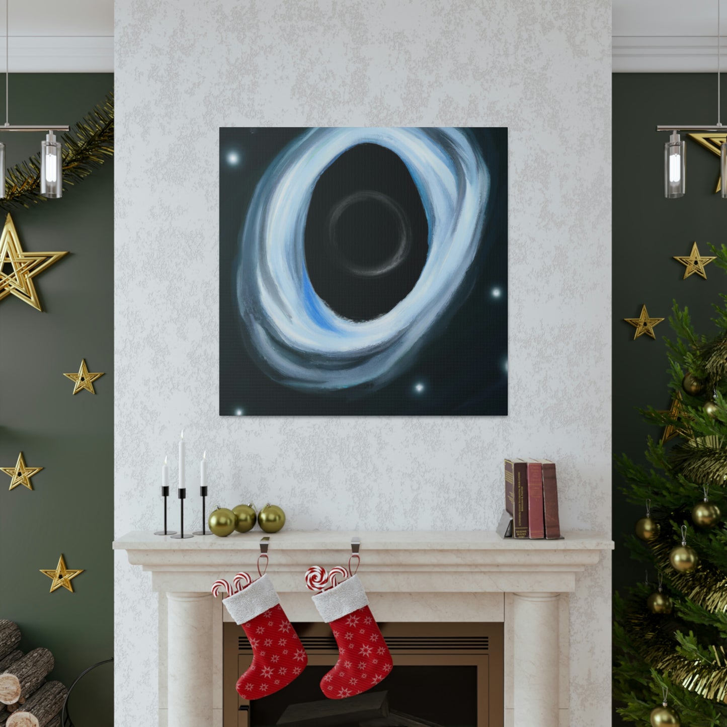 Black Hole Wonderment - Canvas