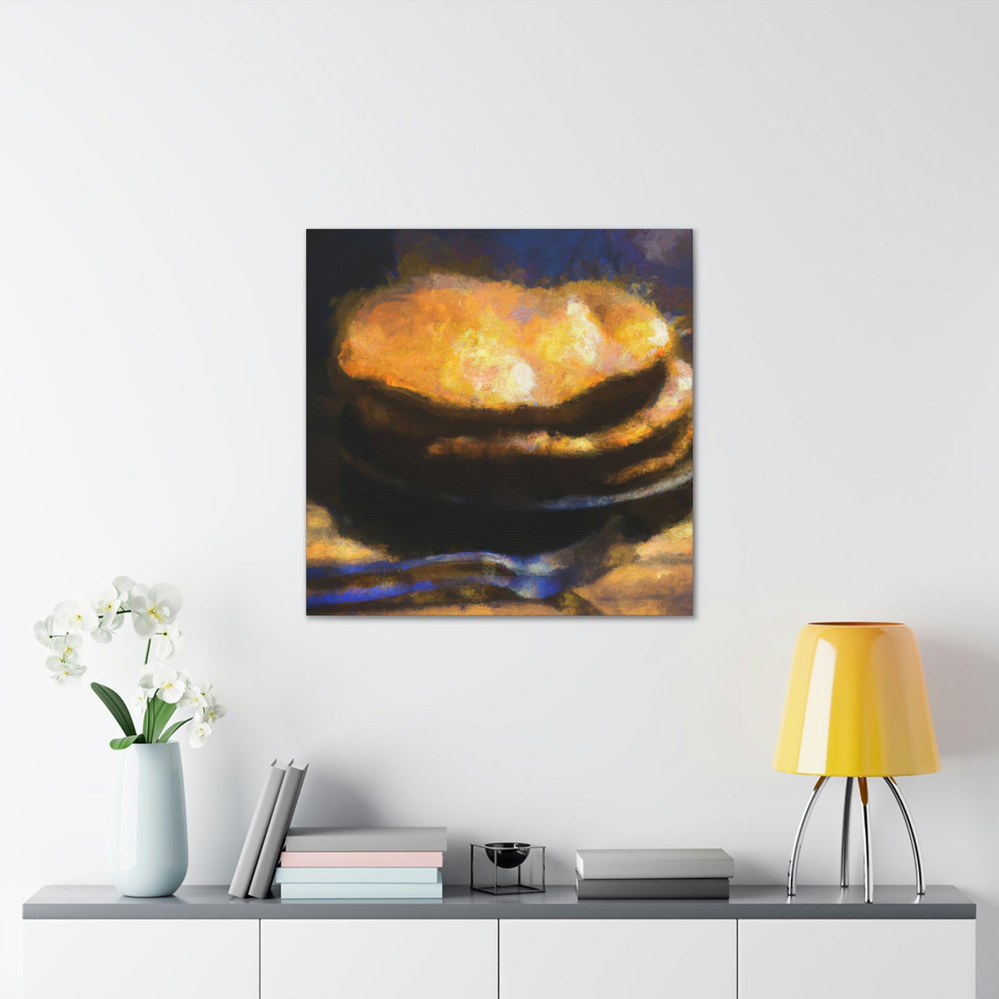 "Pancakes in the Kitchen" - Canvas