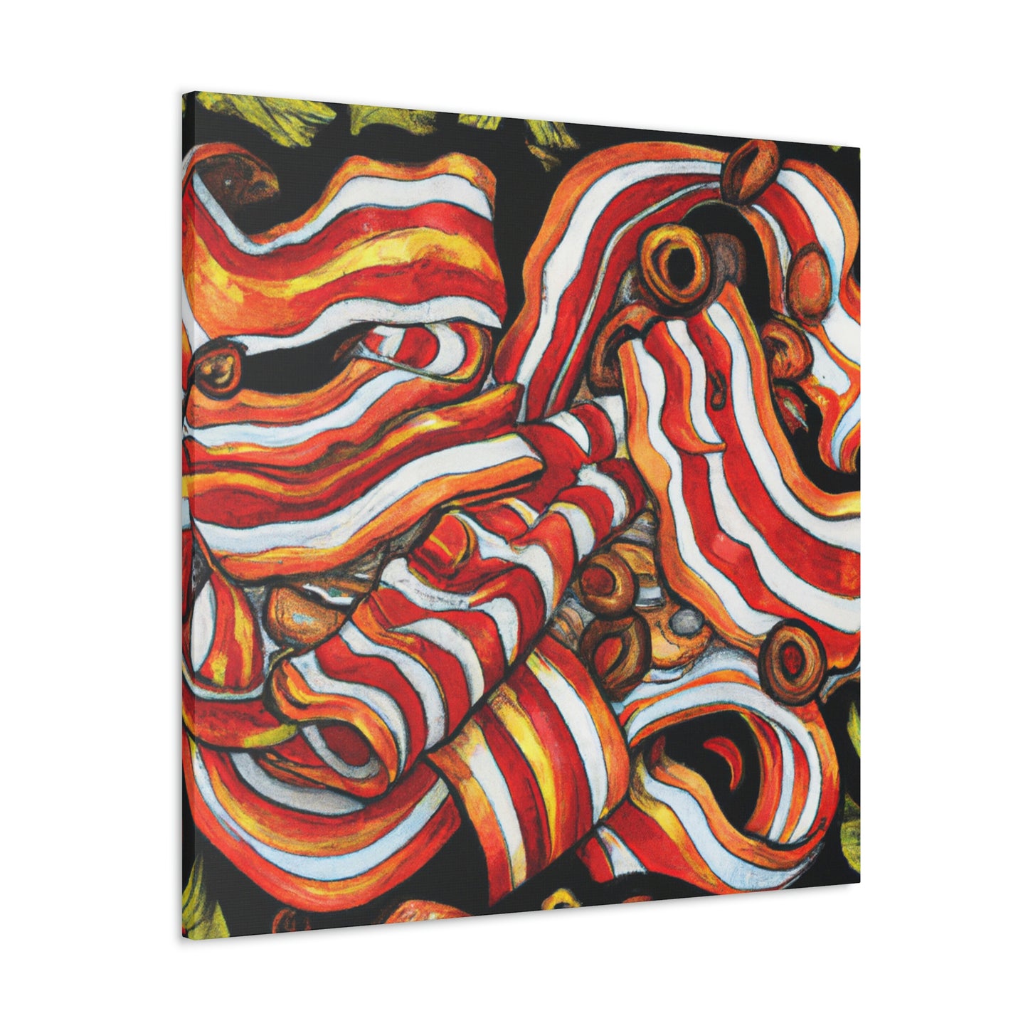 "Bacon Delight Painting" - Canvas