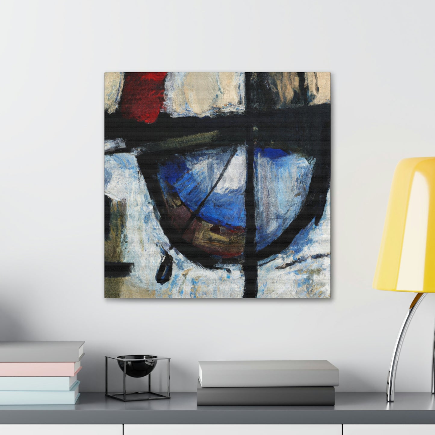 "Dinghy Sails Aglow" - Canvas