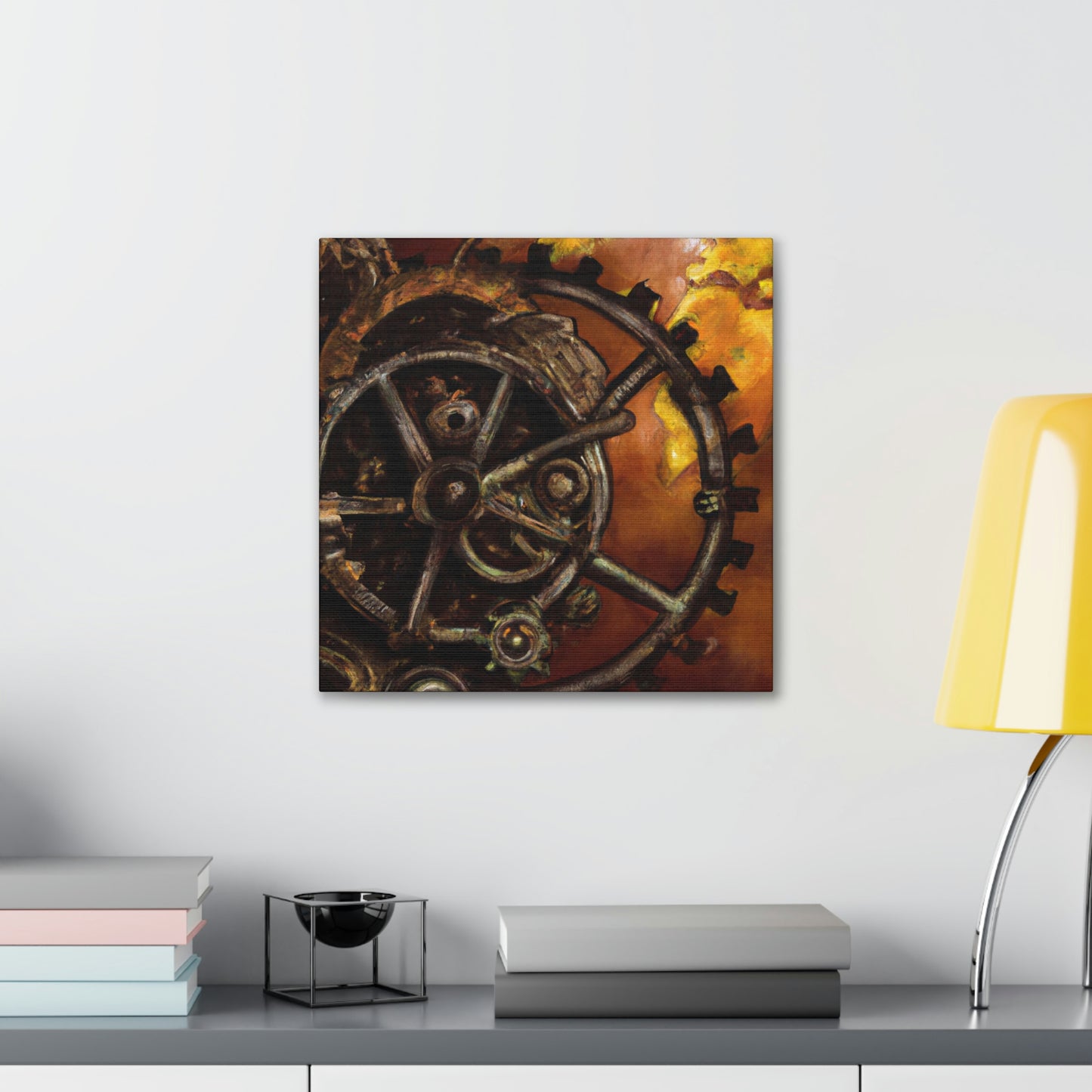 "Earth's Steampunk Legacy" - Canvas