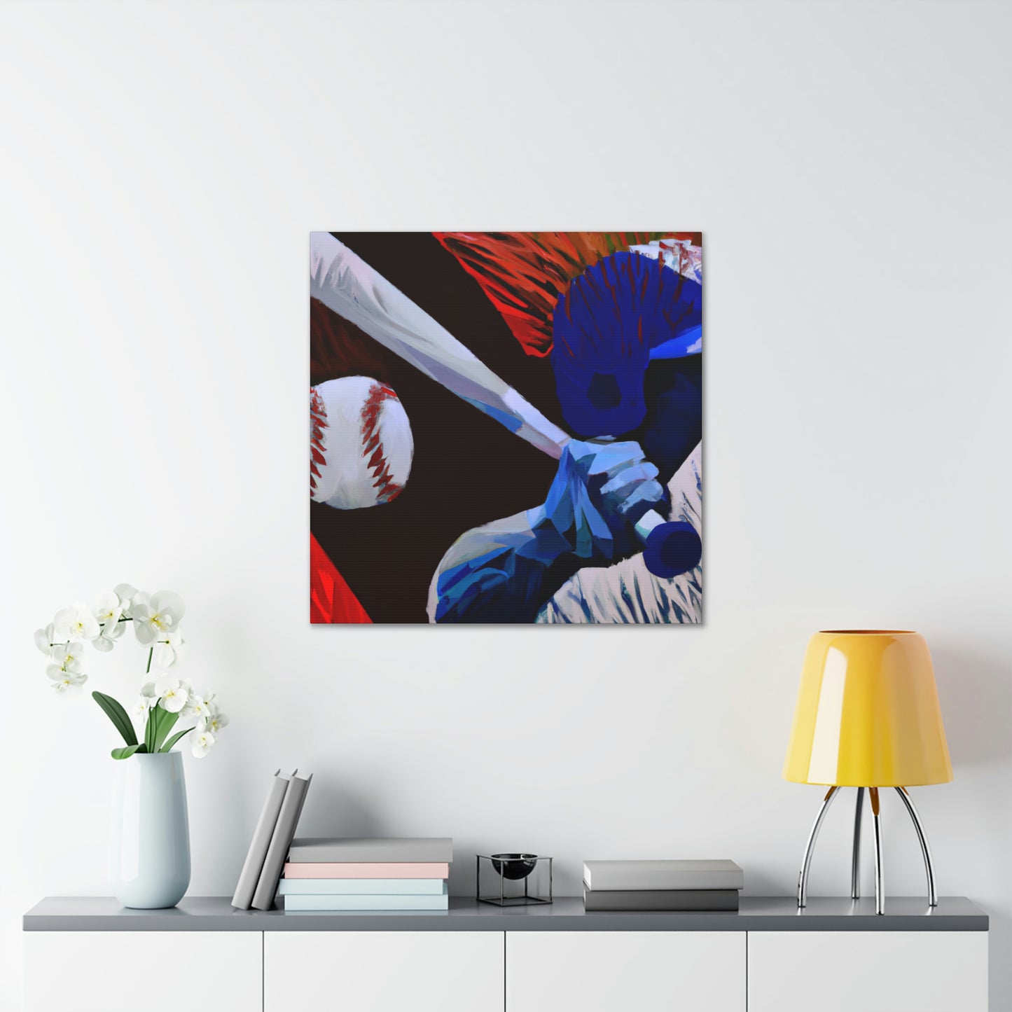 Baseball As Artwork - Canvas