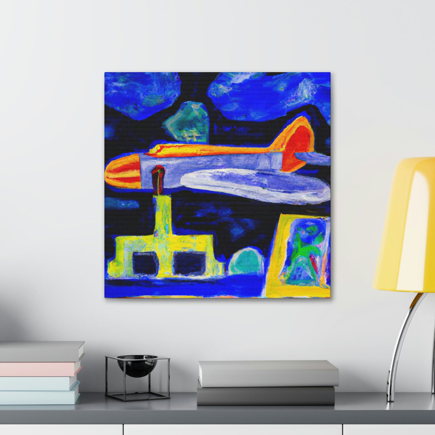 "The Winged Horizons Ahead" - Canvas