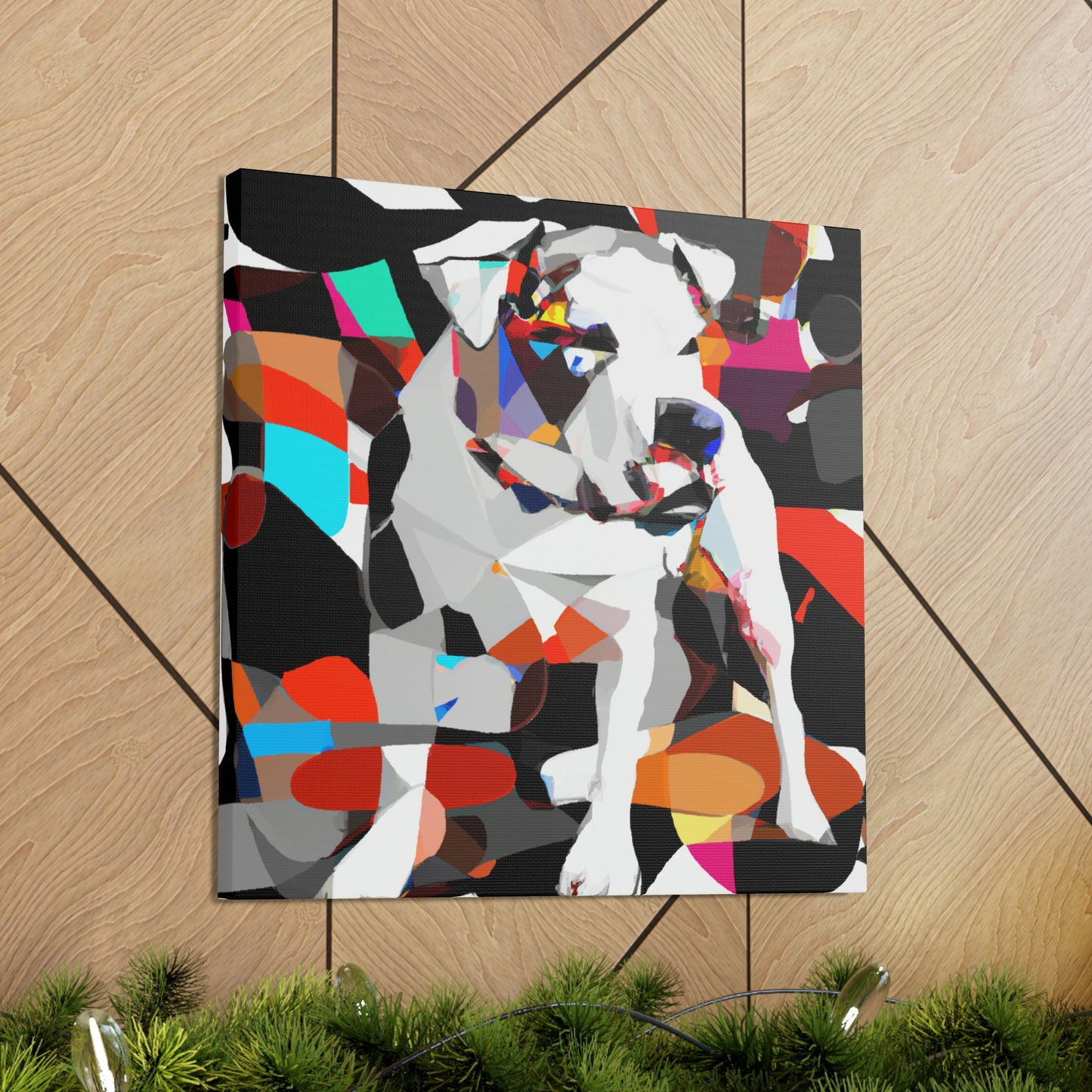 "American Bulldog Iconography" - Canvas