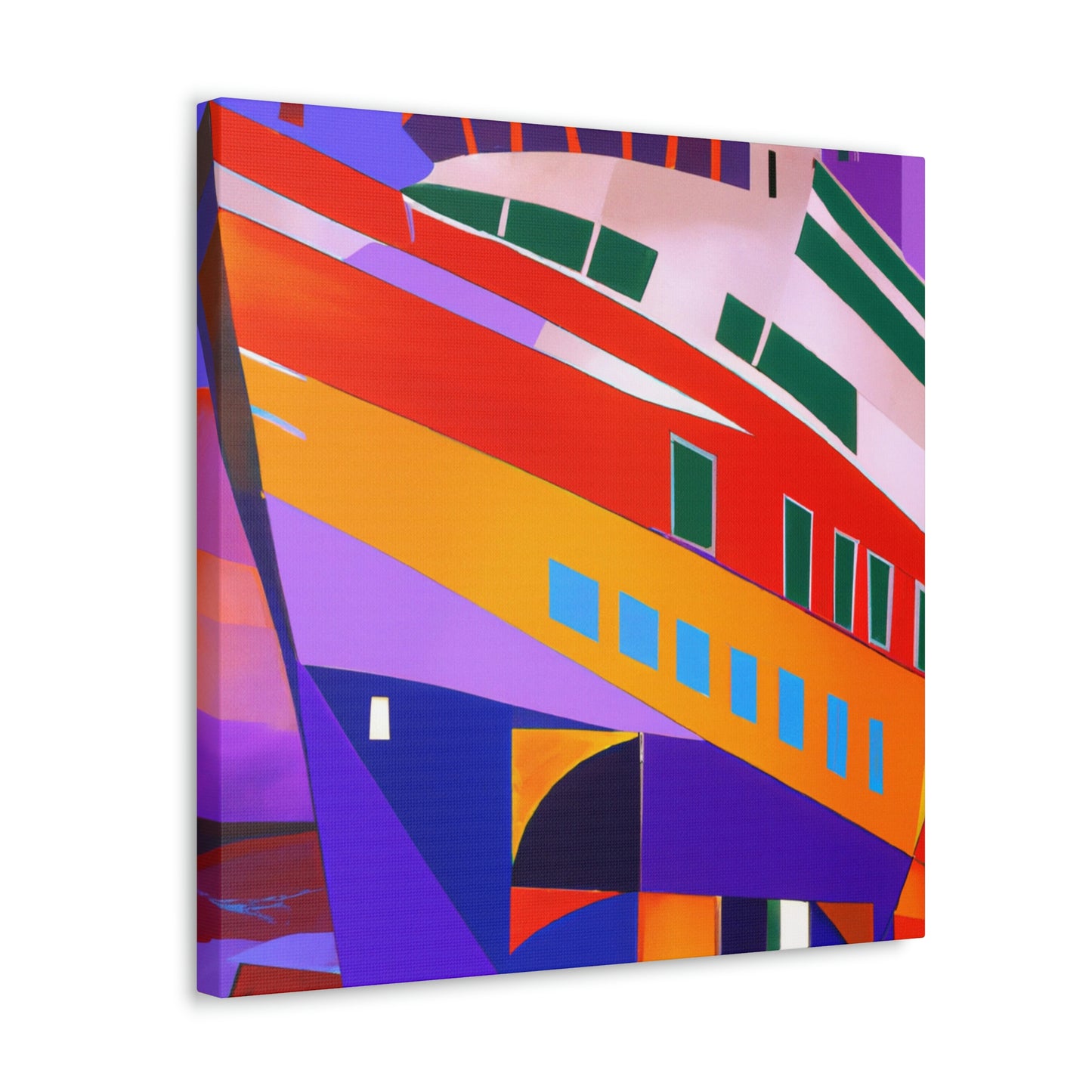 Ferry of the Roaring Twenties. - Canvas