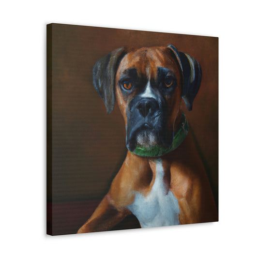 The Boxer's Triumph - Canvas