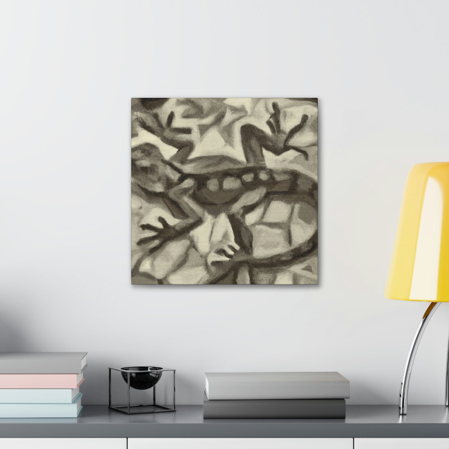 Lizard in Abstraction - Canvas