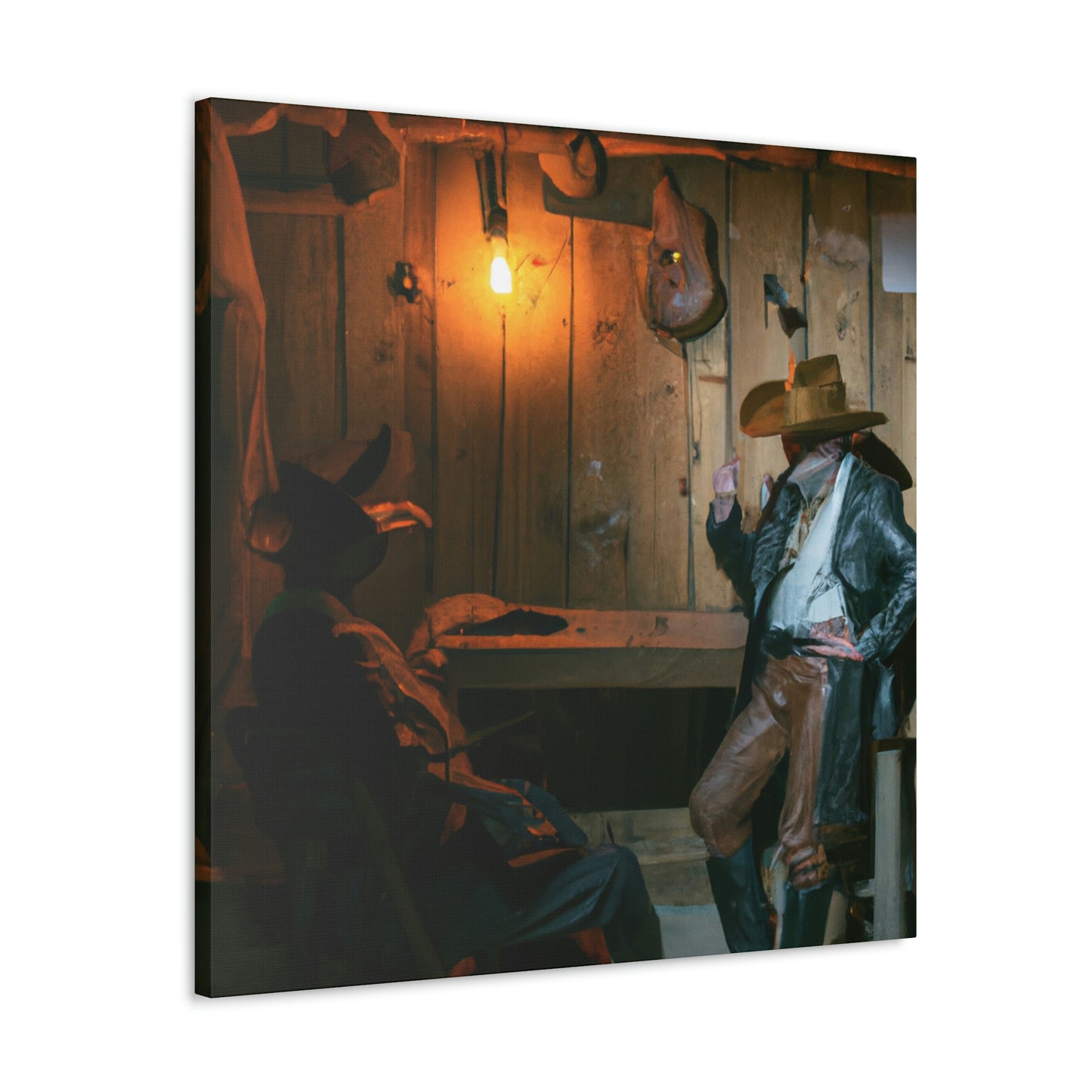 Saloon at Twilight - Canvas