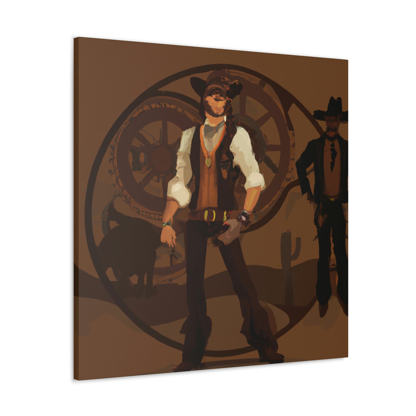 Ranch Hand Steampunked - Canvas