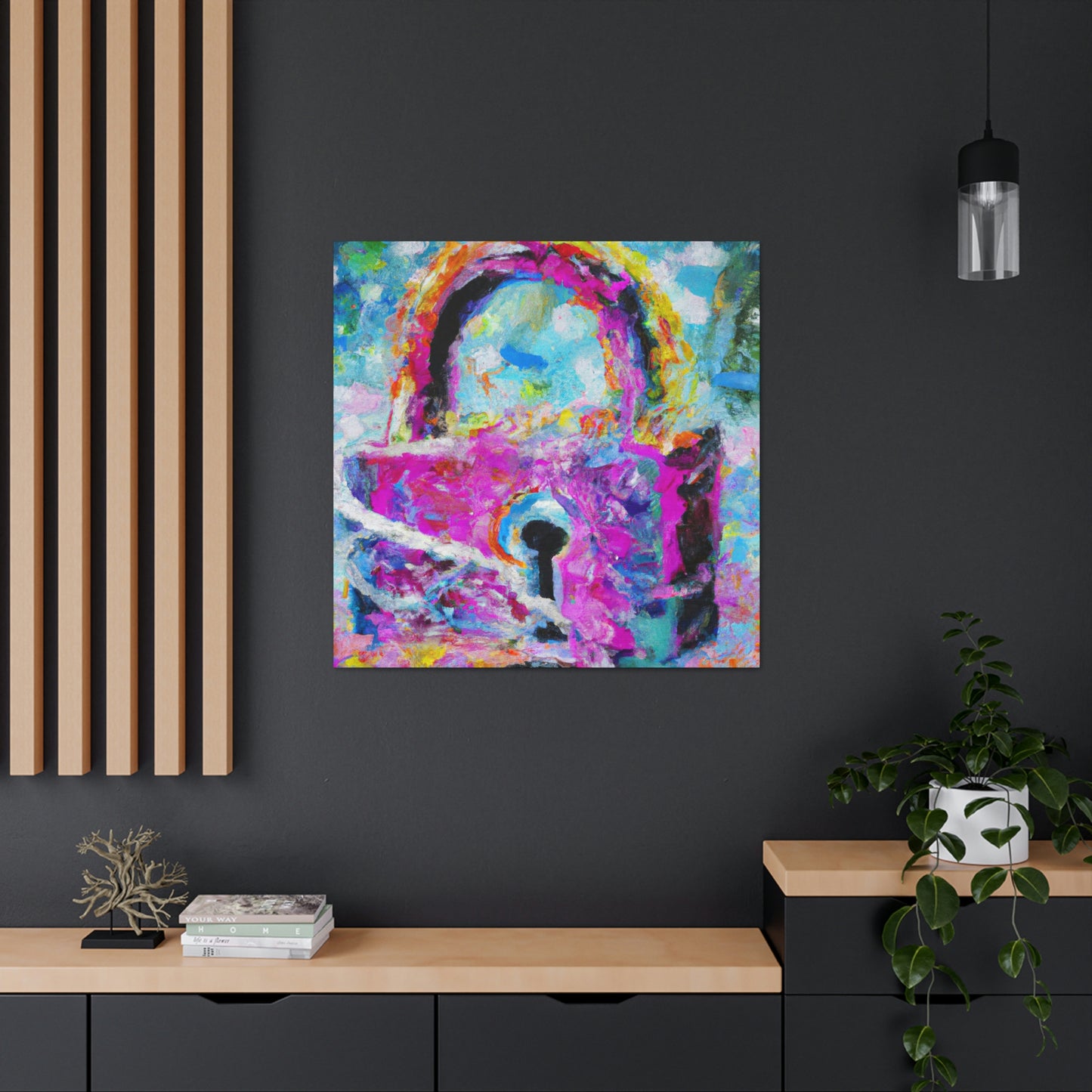 "Love Locks Emanate" - Canvas