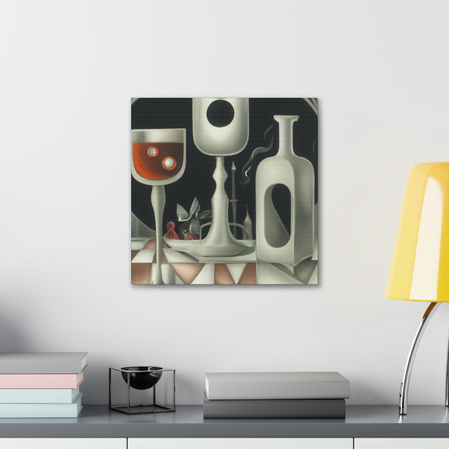 "Toasting the Roaring Twenties" - Canvas